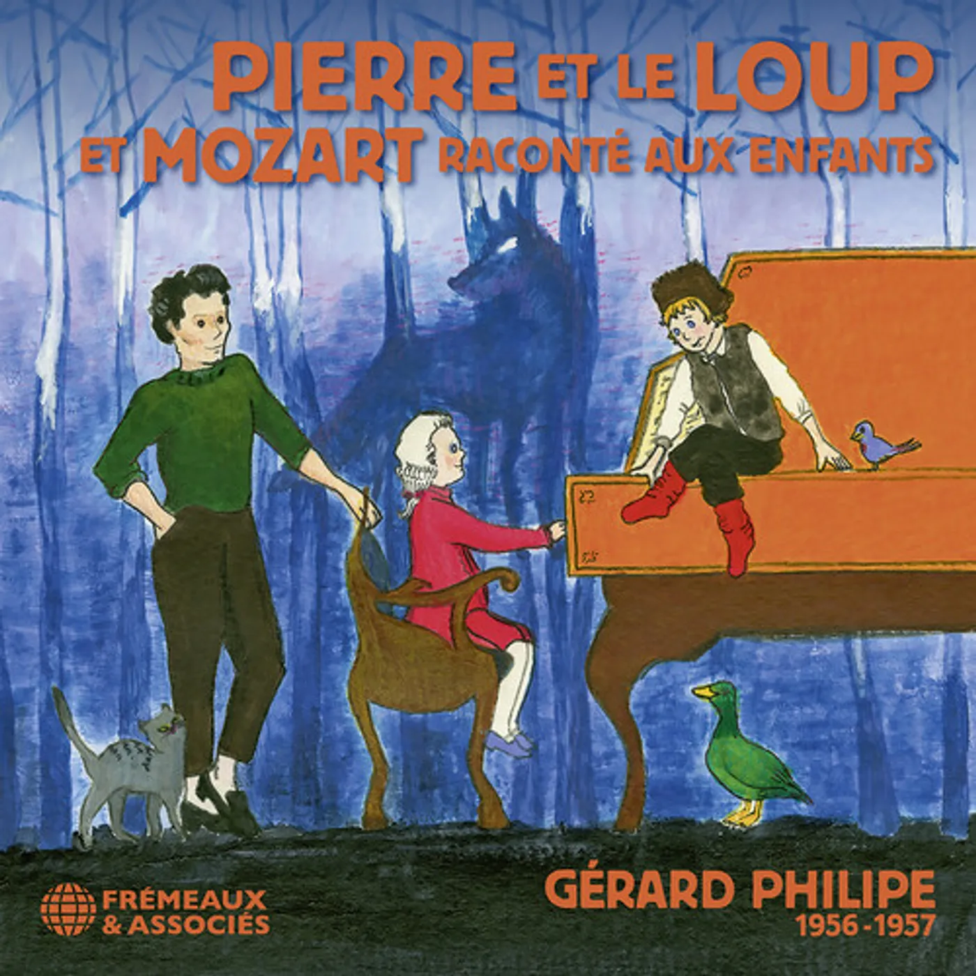 MOZART / PHILIPE PIERRE ET LE LOUP CD