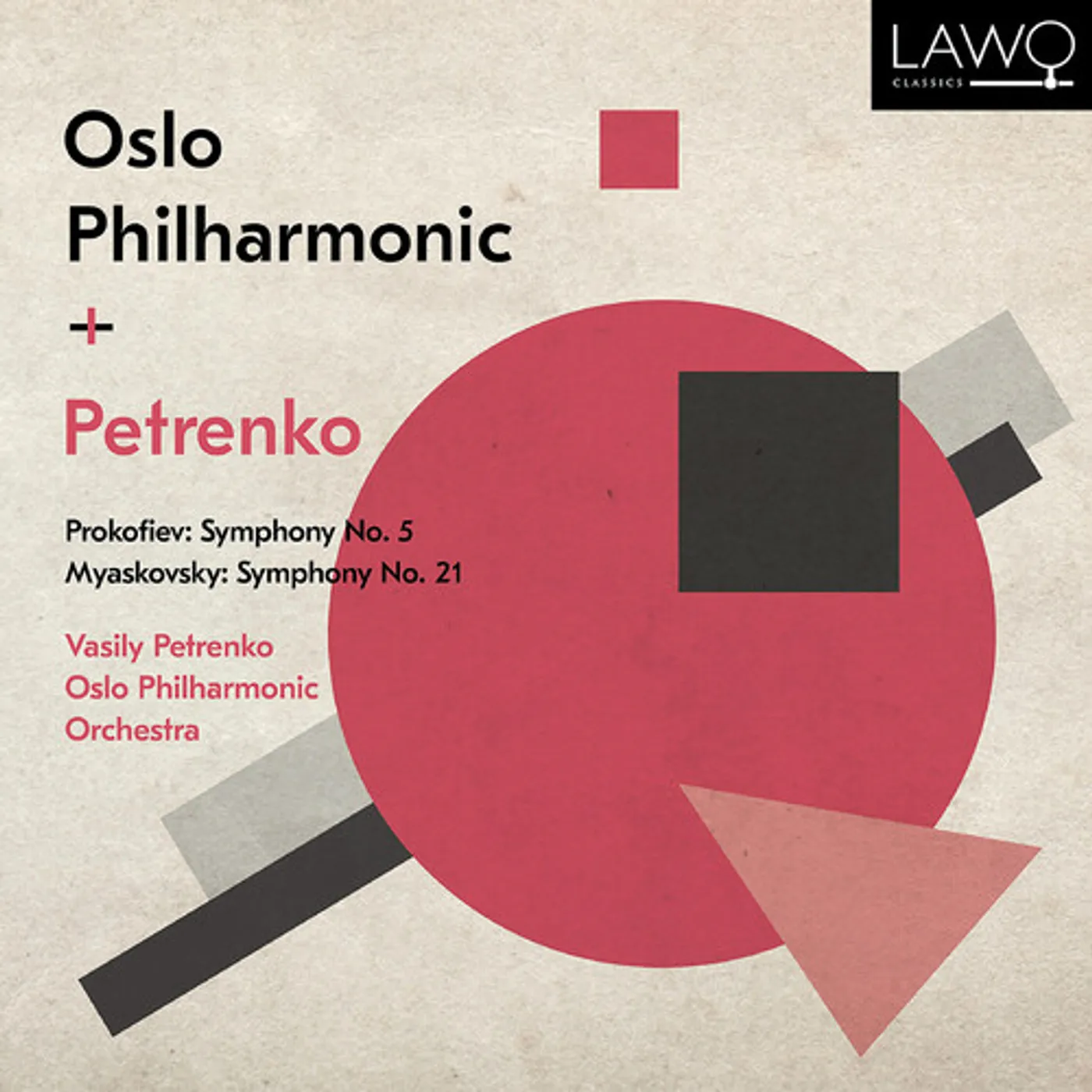 MYASKOVSKY / OSLO PHILHARMONIC ORCH / PETRENKO SYMPHONY 5 CD