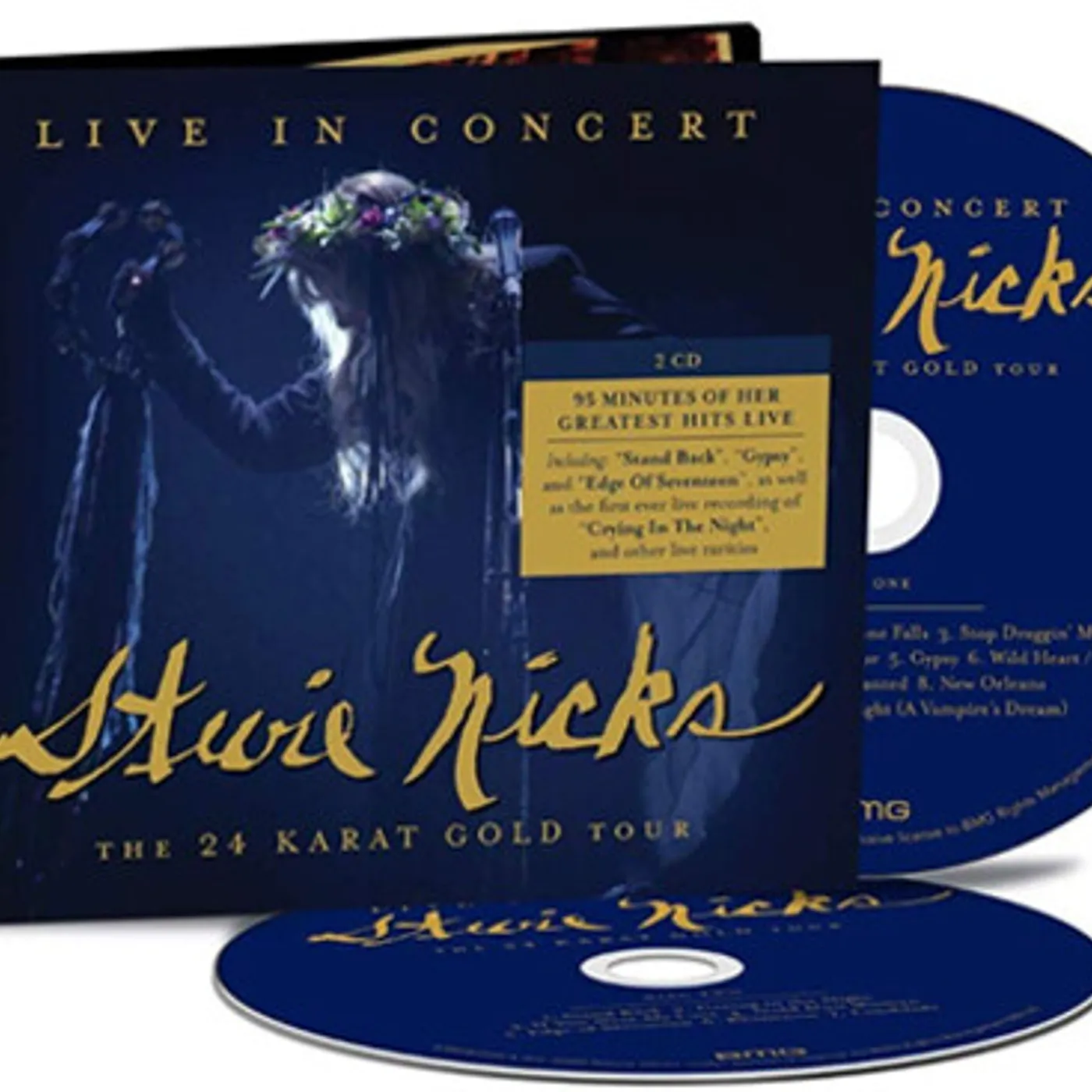 Stevie Nicks LIVE IN CONCERT: THE 24 KARAT GOLD TOUR CD