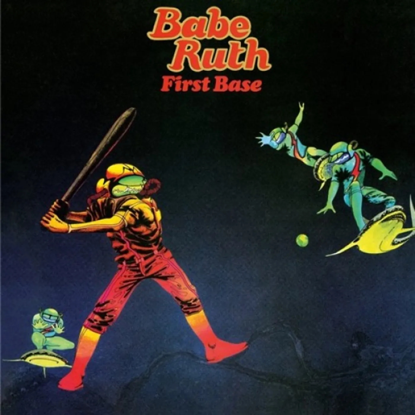 Babe Ruth First Base Vinyl Record
