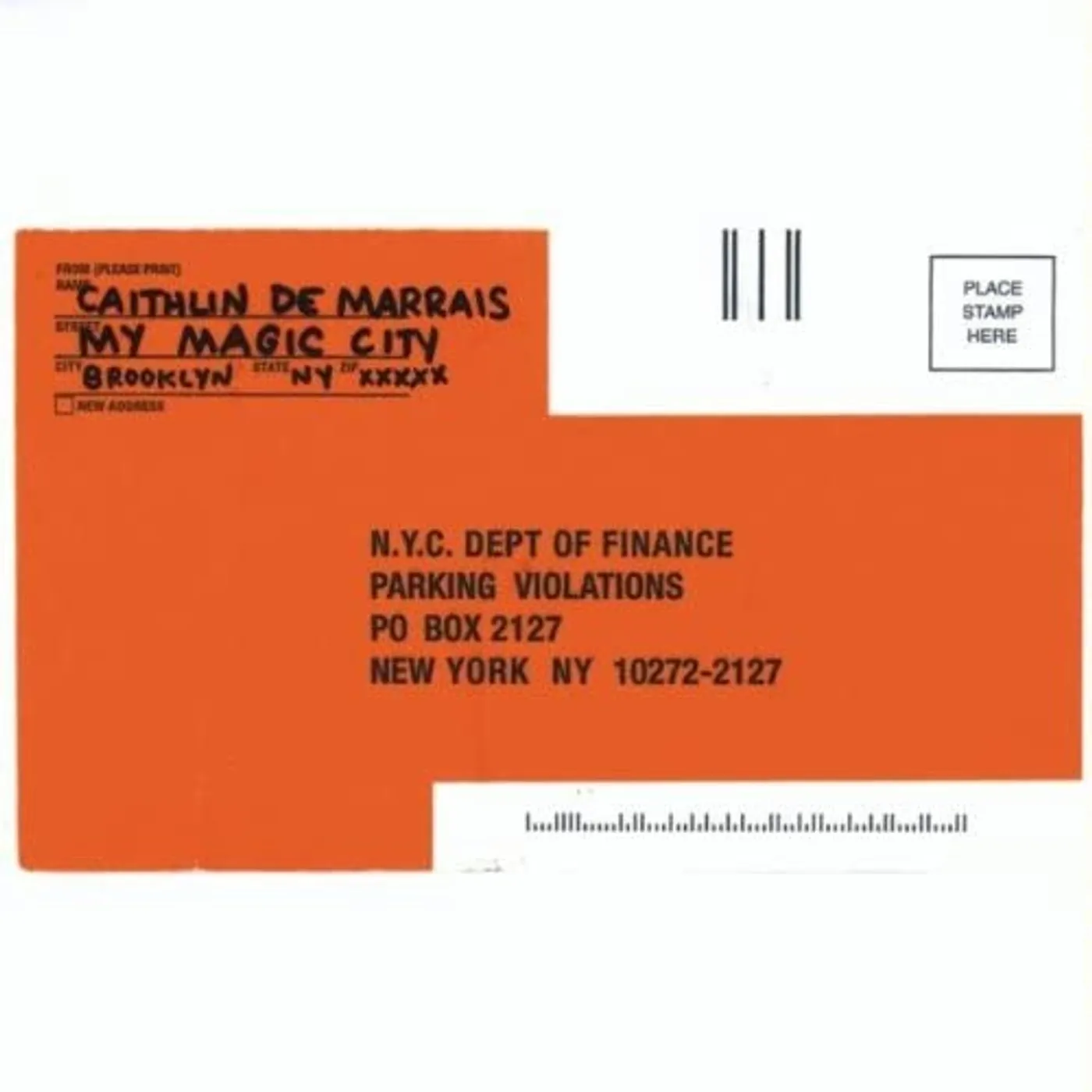 Caithlin De Marrais My Magic City Vinyl Record