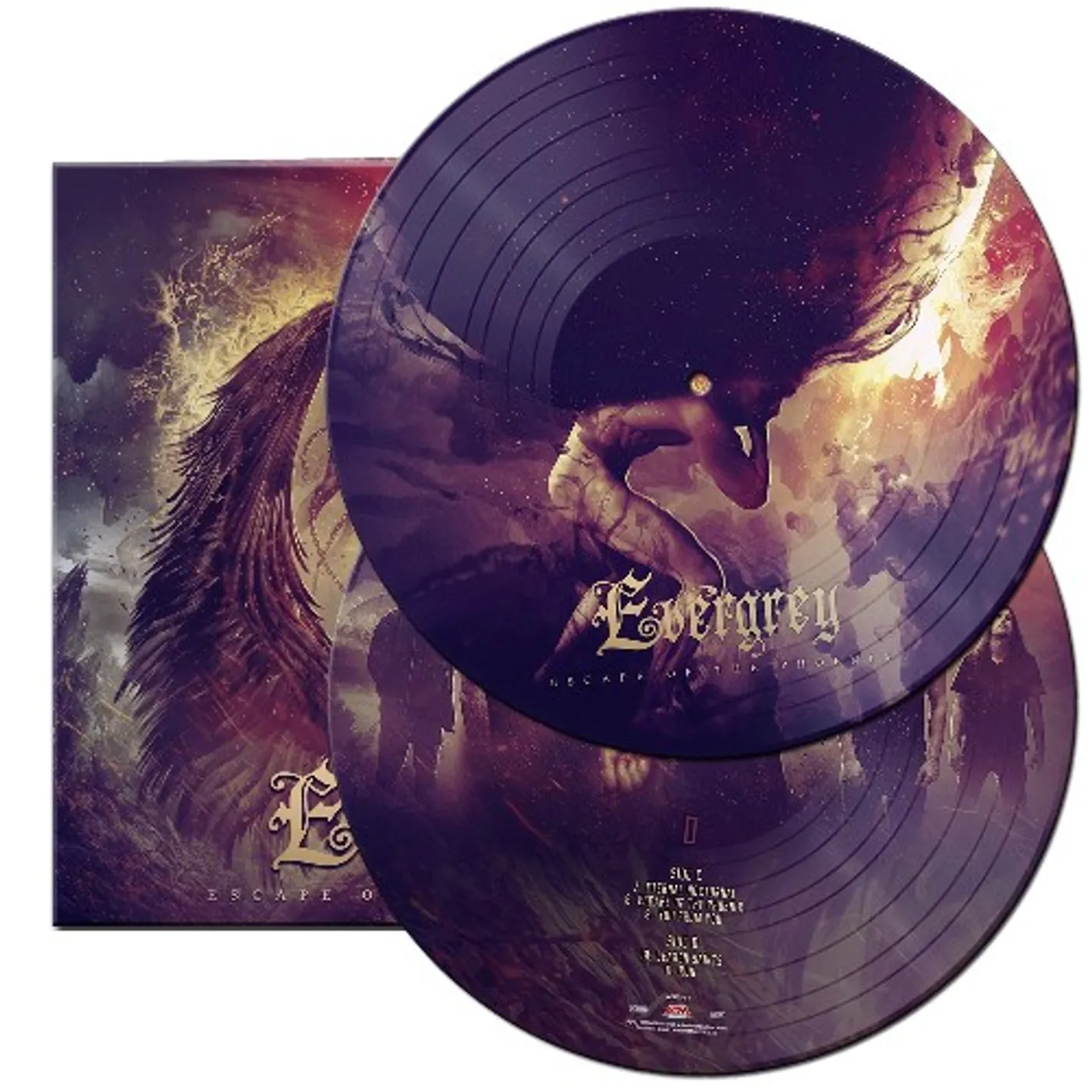 Evergrey ESCAPE OF THE PHOENIX (PICTURE VINYL) Vinyl Record