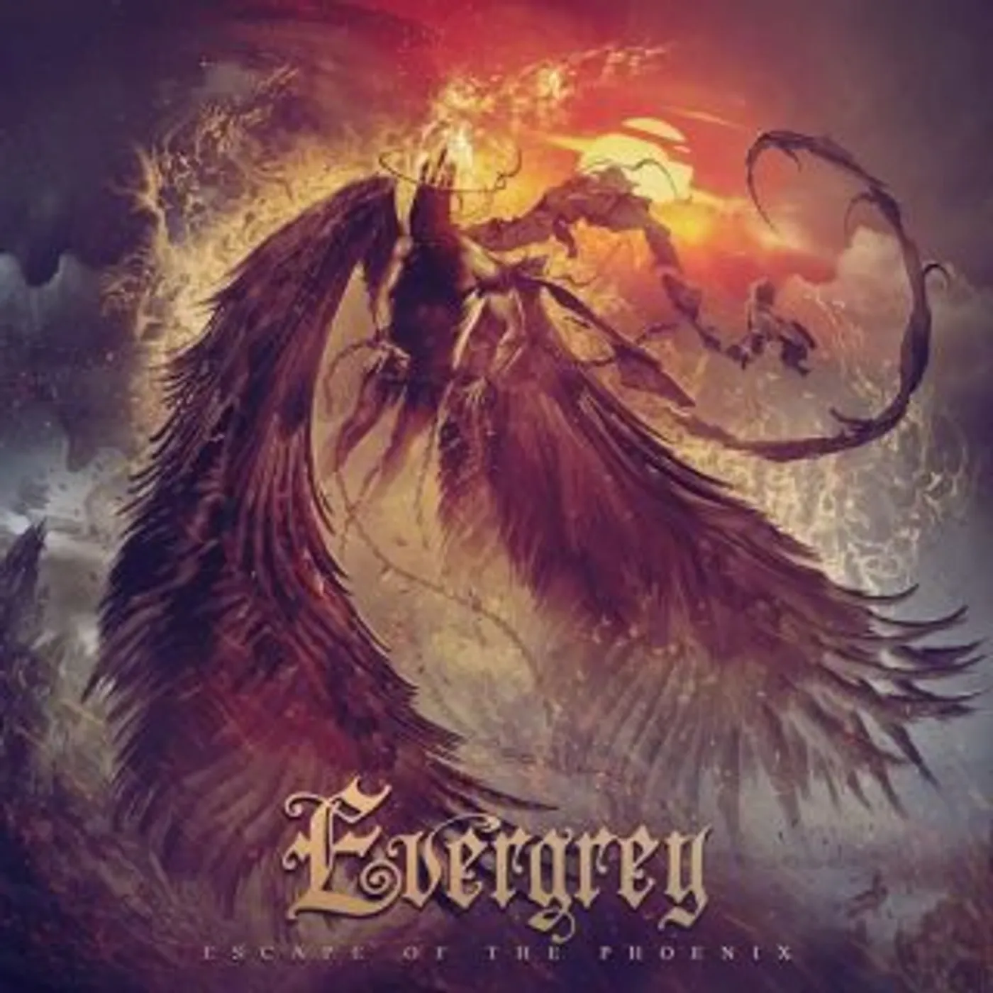 Evergrey ESCAPE OF THE PHOENIX (CLEAR BLUE VINYL) Vinyl Record