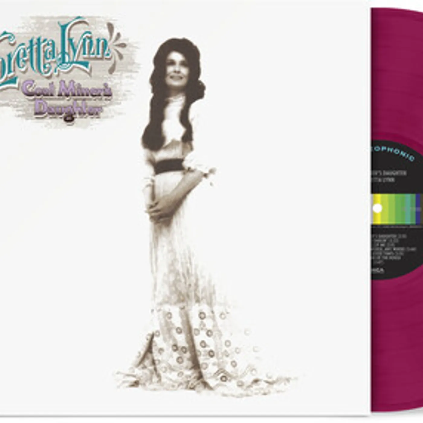 Loretta Lynn Coal Miner's Daughter (WM/Purple) Vinyl Record