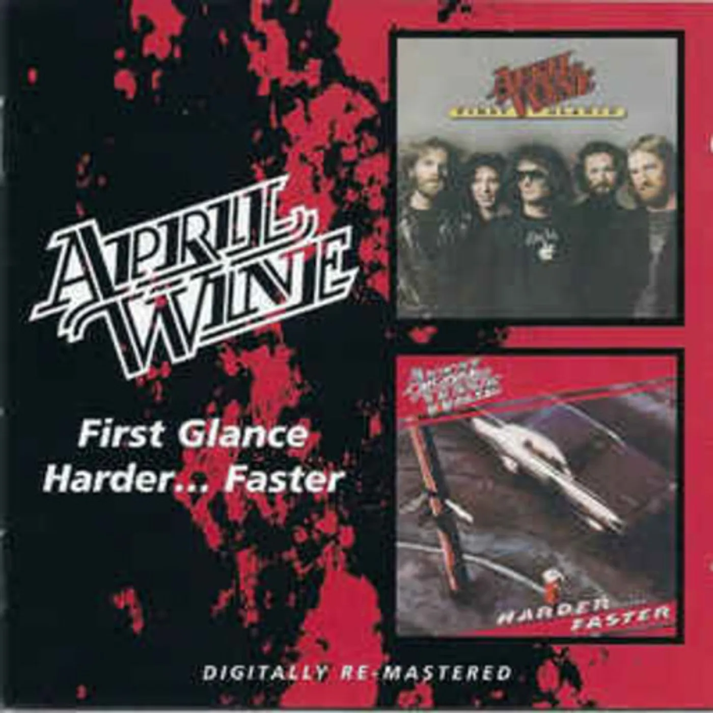 April Wine FIRST GLANCE / HARDER FASTER CD