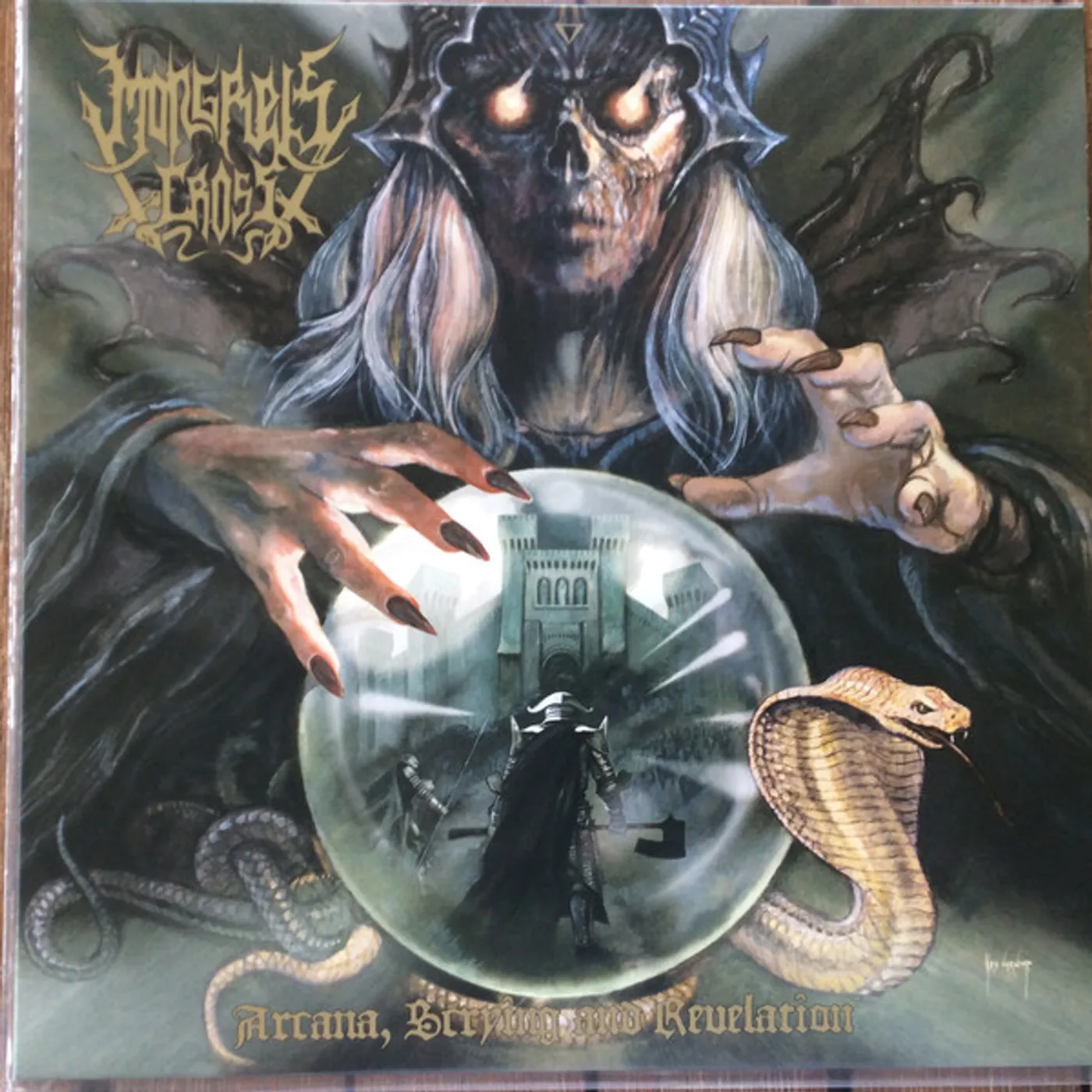 Mongrel's Cross ARCANA SCRYING & REVELATION Vinyl Record