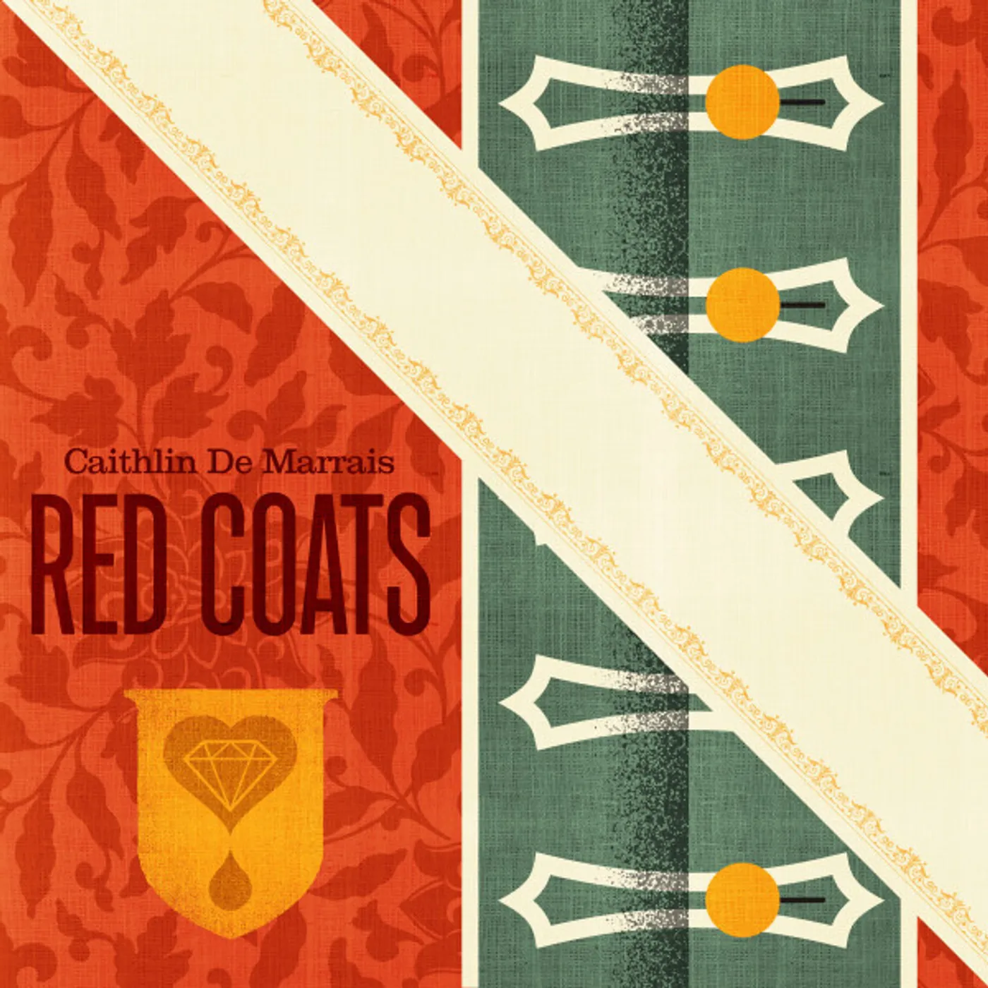 Caithlin De Marrais Red Coats Vinyl Record
