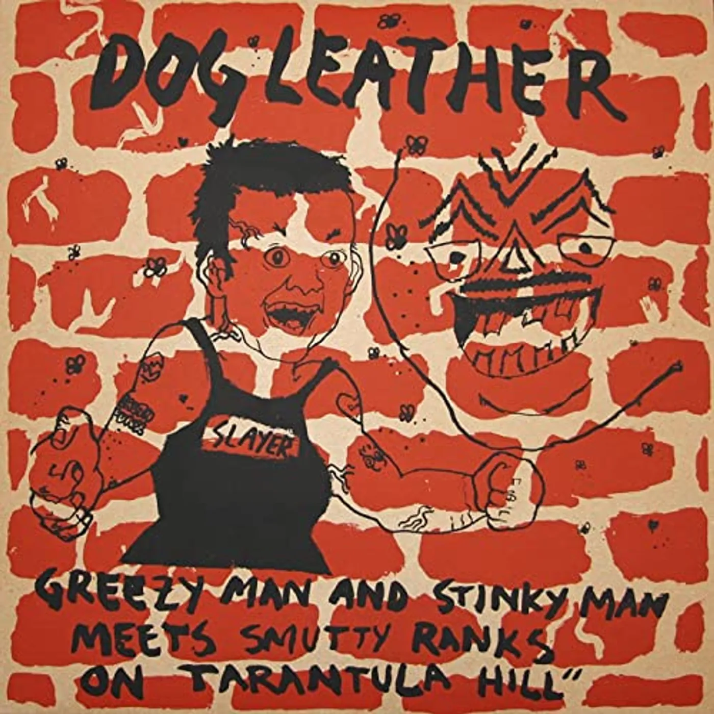 Dogleather GREEZY MAN AND STINKY MAN MEETS SMUTTY RANKS ON Vinyl Record