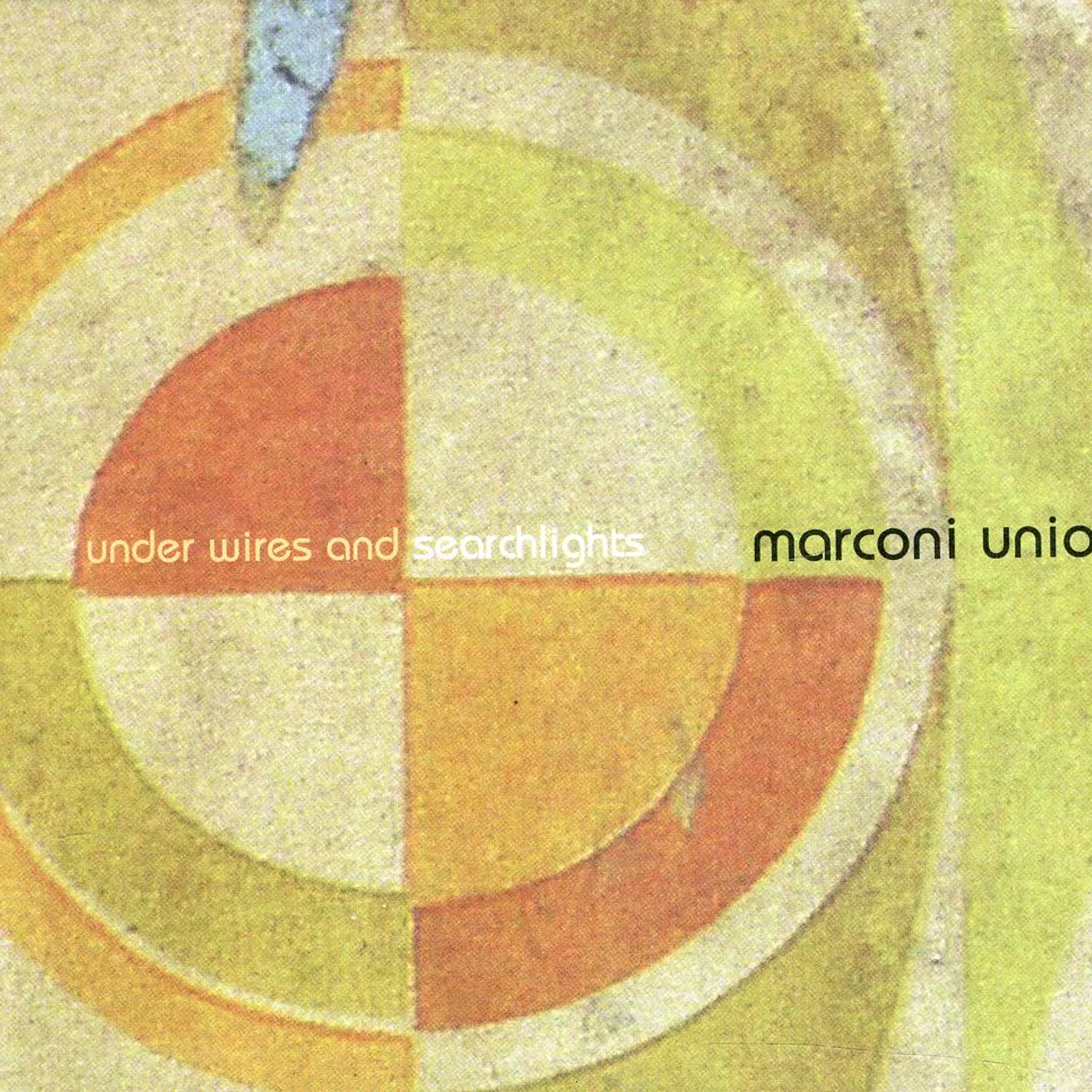 Marconi Union UNDER WIRES AND SEARCHLIGHTS CD
