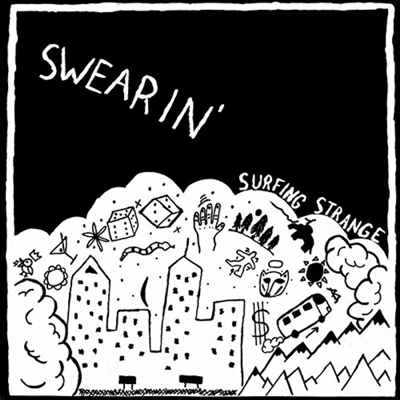 Swearin' Surfing Strange Vinyl Record