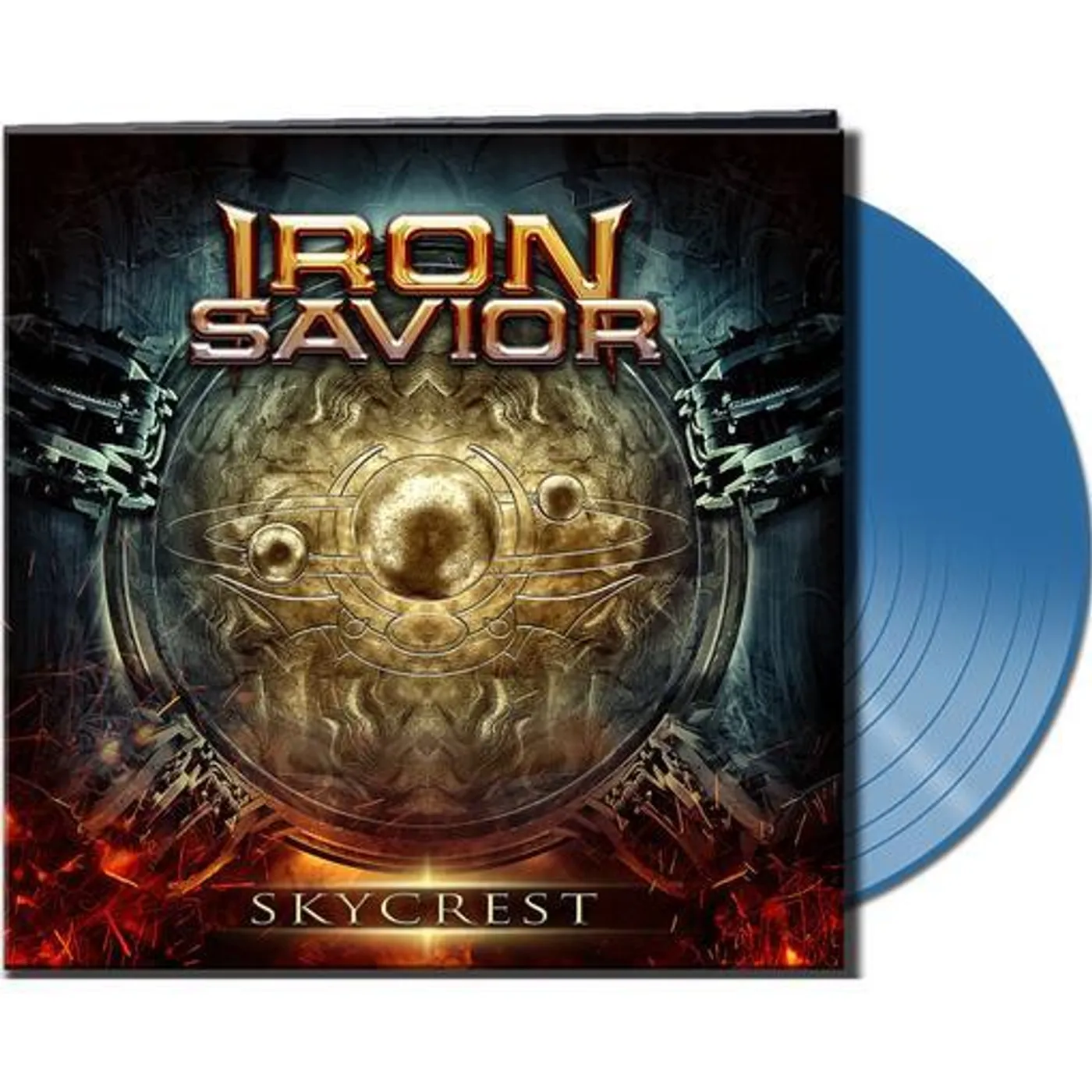 Iron Savior SKYCREST (GOLD VINYL) Vinyl Record