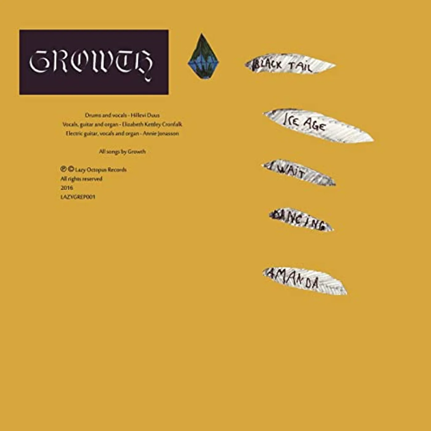 Growth COLOUR CUT & CLARITY Vinyl Record