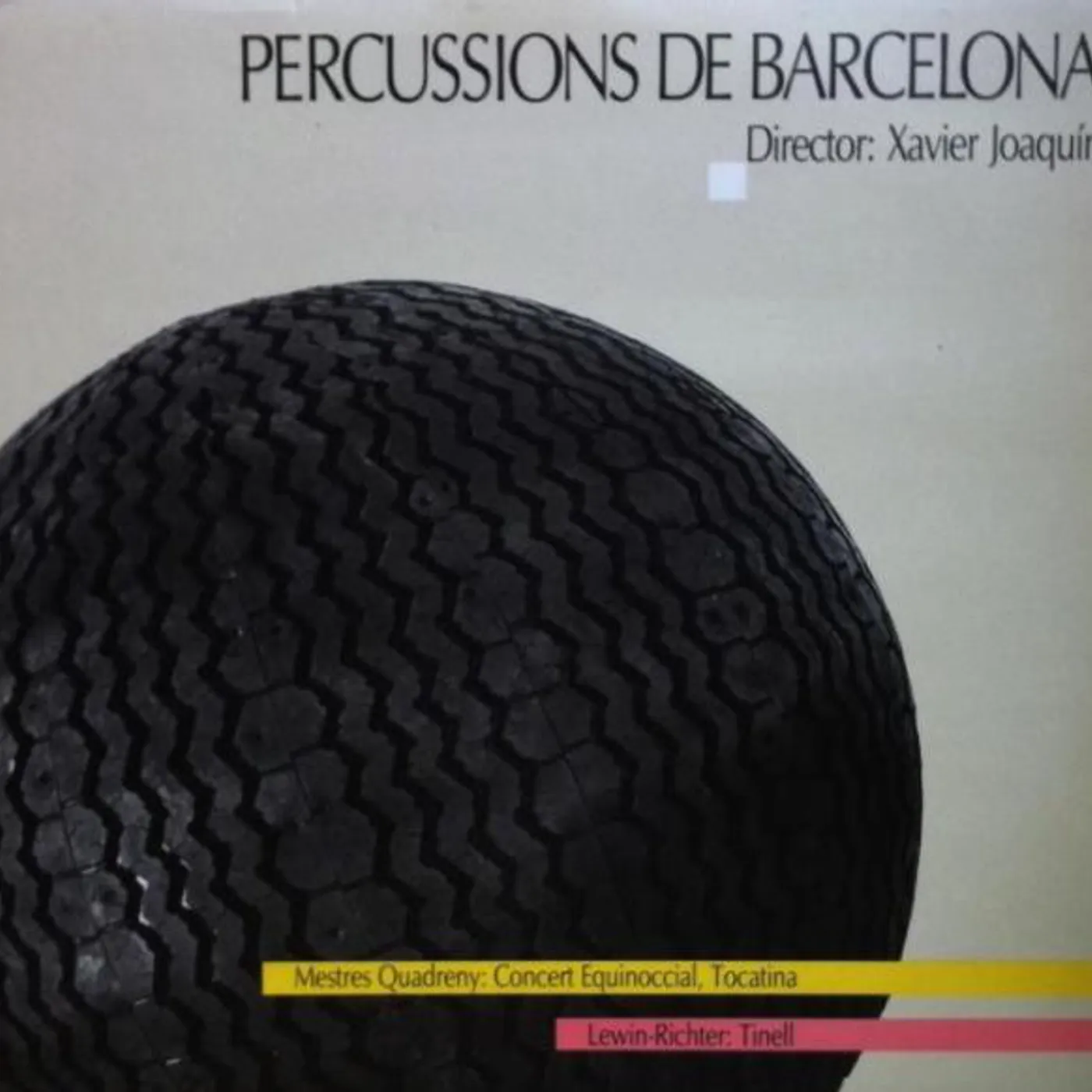 Percussions de Barcelona DIRECTED BY XAVIER JOAQUIN Vinyl Record