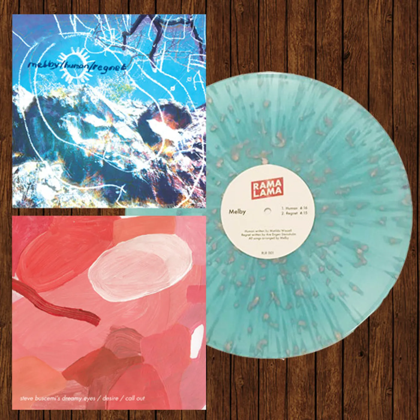 Steve Buscemi's Dreamy Eyes SPLIT Vinyl Record