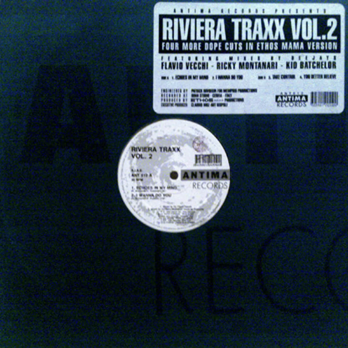 Riviera Traxx VOL 2 Vinyl Record