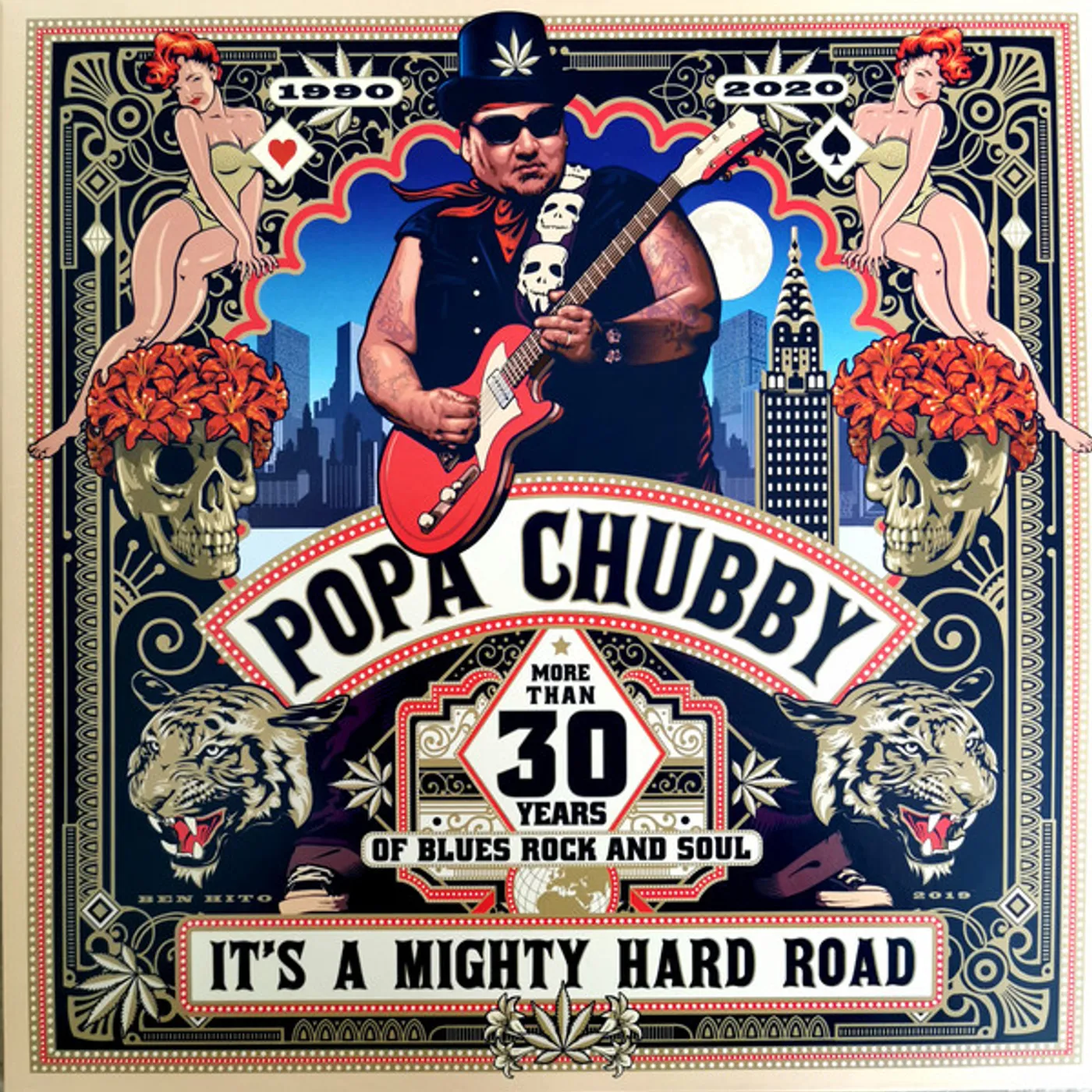 Popa Chubby IT’S A MIGHTY HARD ROAD CD