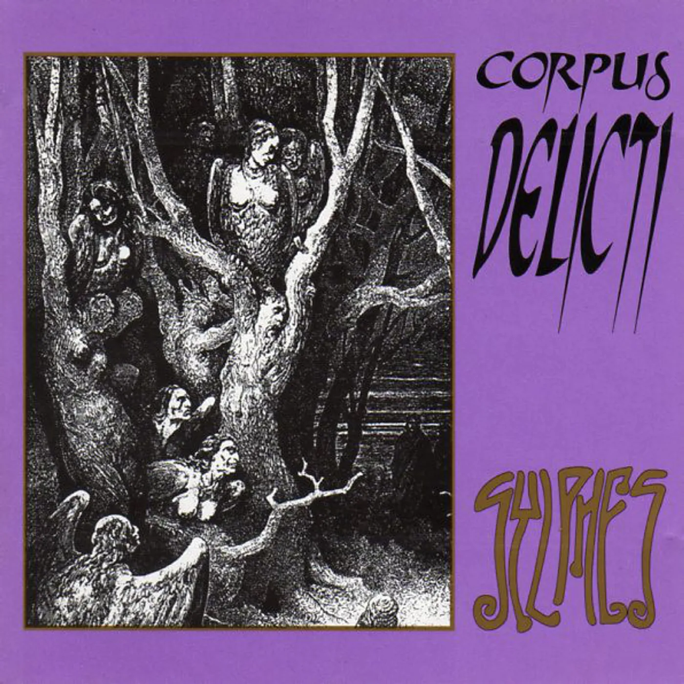 Corpus Delicti SYLPHES (PURPLE & BLACK VINYL) Vinyl Record