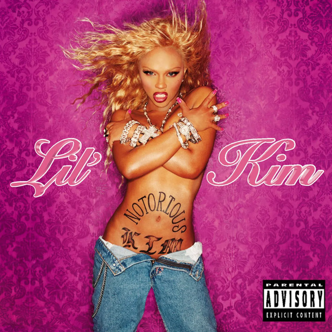 Lil' Kim NOTORIOUS K.I.M. (2LP/PINK/BLACK MIXED VINYL) Vinyl Record