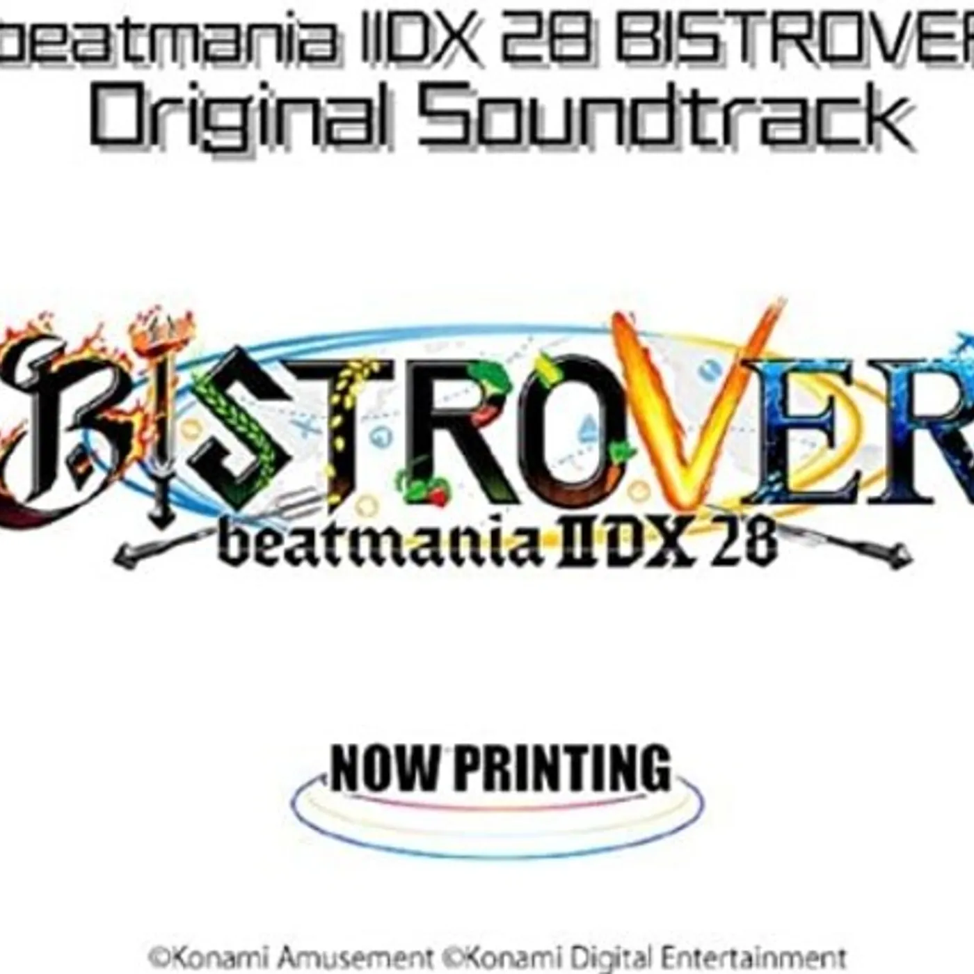 Game Music BEATMANIA 2DX 28 BISTROVER / Original Soundtrack CD