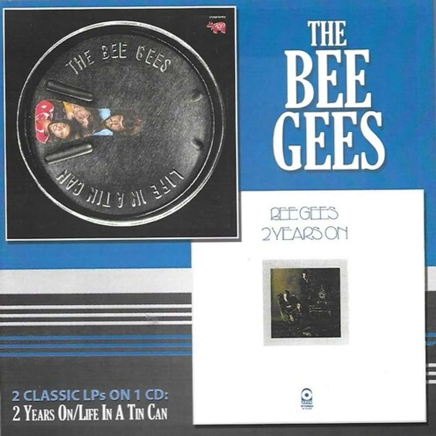 Bee Gees TWO YEARS ON / LIFE IN A TIN CAN CD