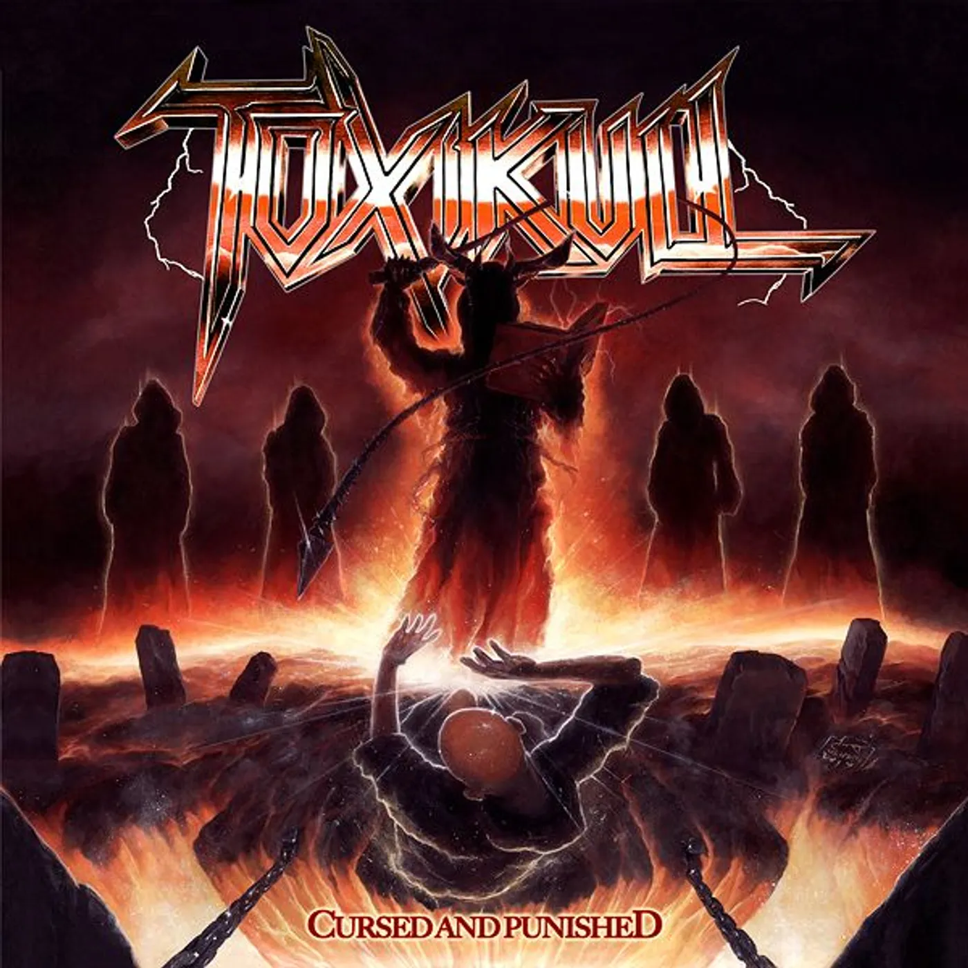 Toxikull Cursed and Punished Vinyl Record
