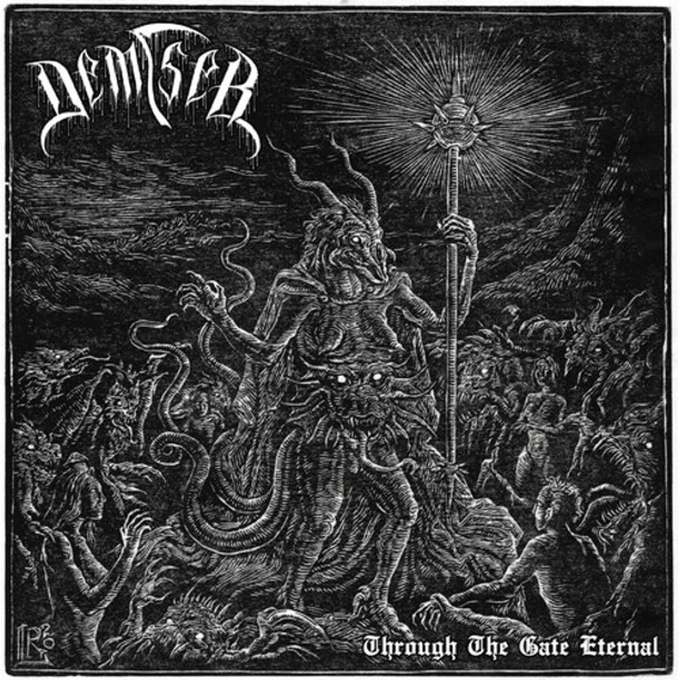 Demiser THROUGH THE GATE ETERNAL Vinyl Record