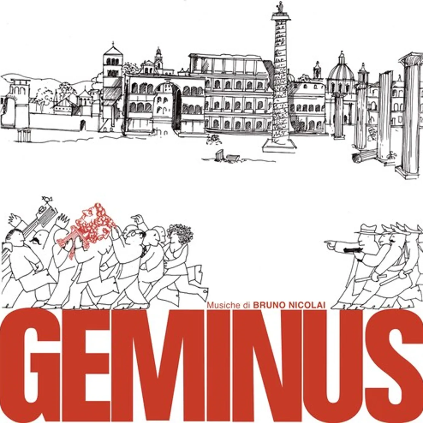 Bruno Nicolai GEMINUS / Original Soundtrack Vinyl Record