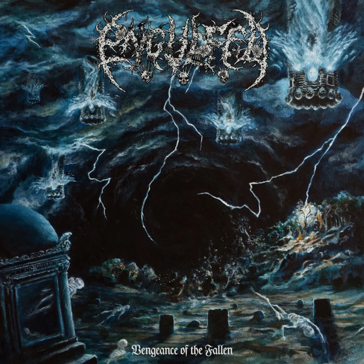 Engulfed Vengeance Of The Fallen Vinyl Record