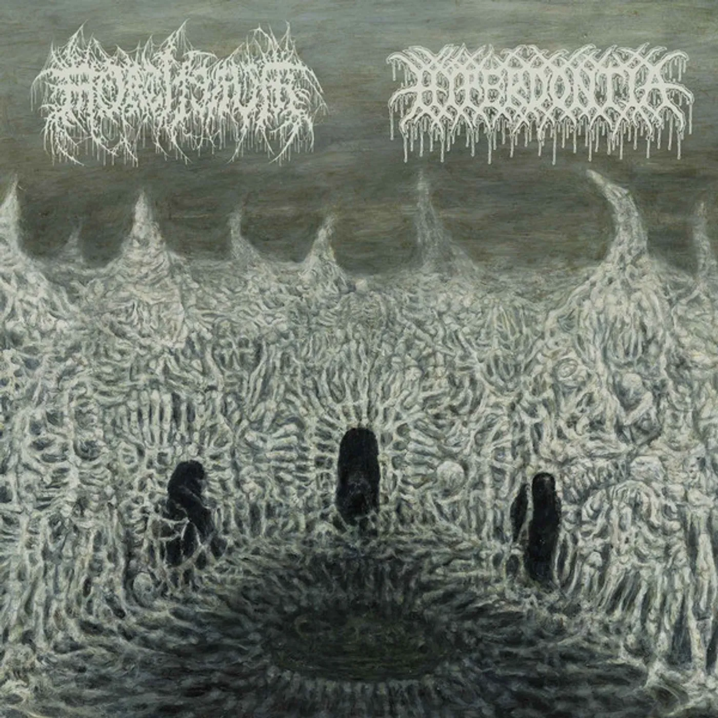 Hyperdontia / Mortiferum SPLIT Vinyl Record