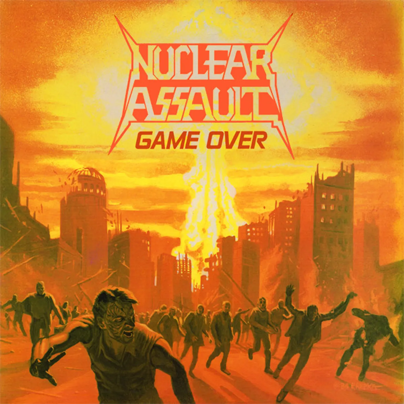 Nuclear Assault Game Over Vinyl Record