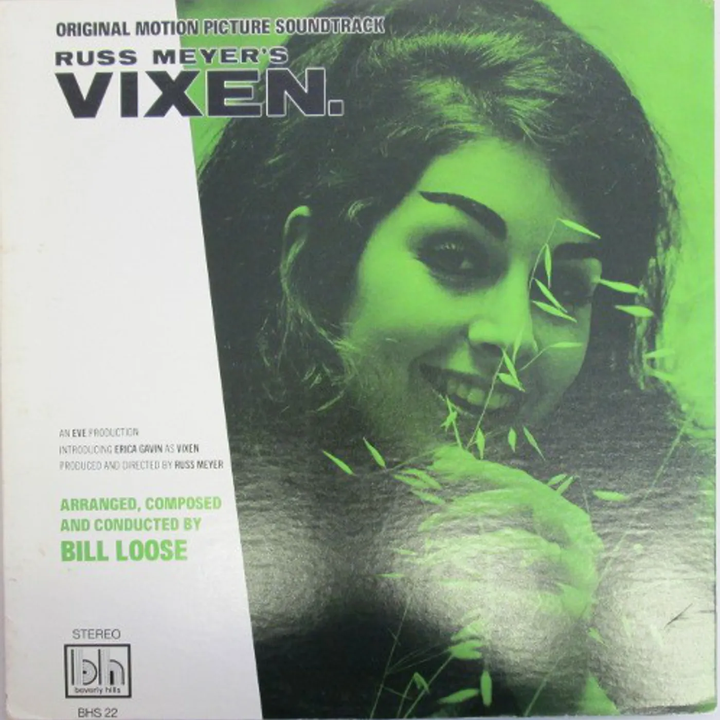 Bill Loose RUSS MEYERS VIXEN - Original Soundtrack Vinyl Record