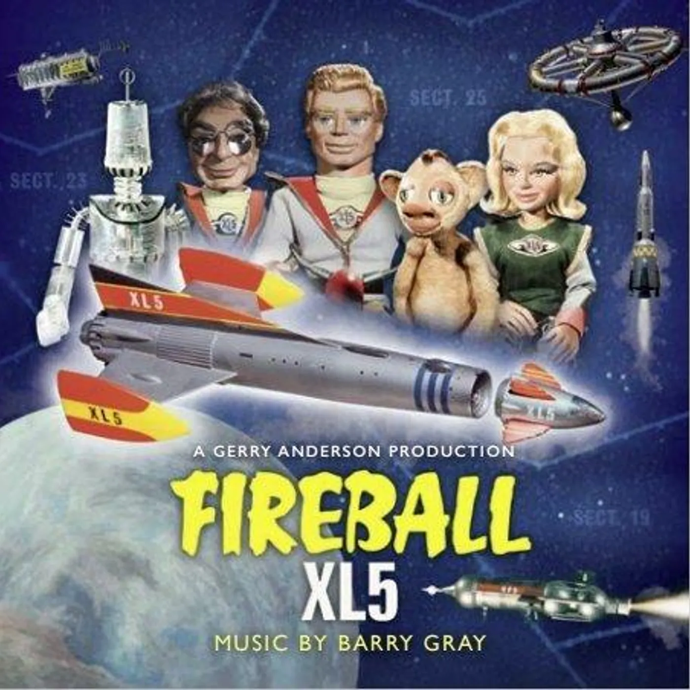 Barry Gray FIREBALL XL5 / Original Soundtrack CD