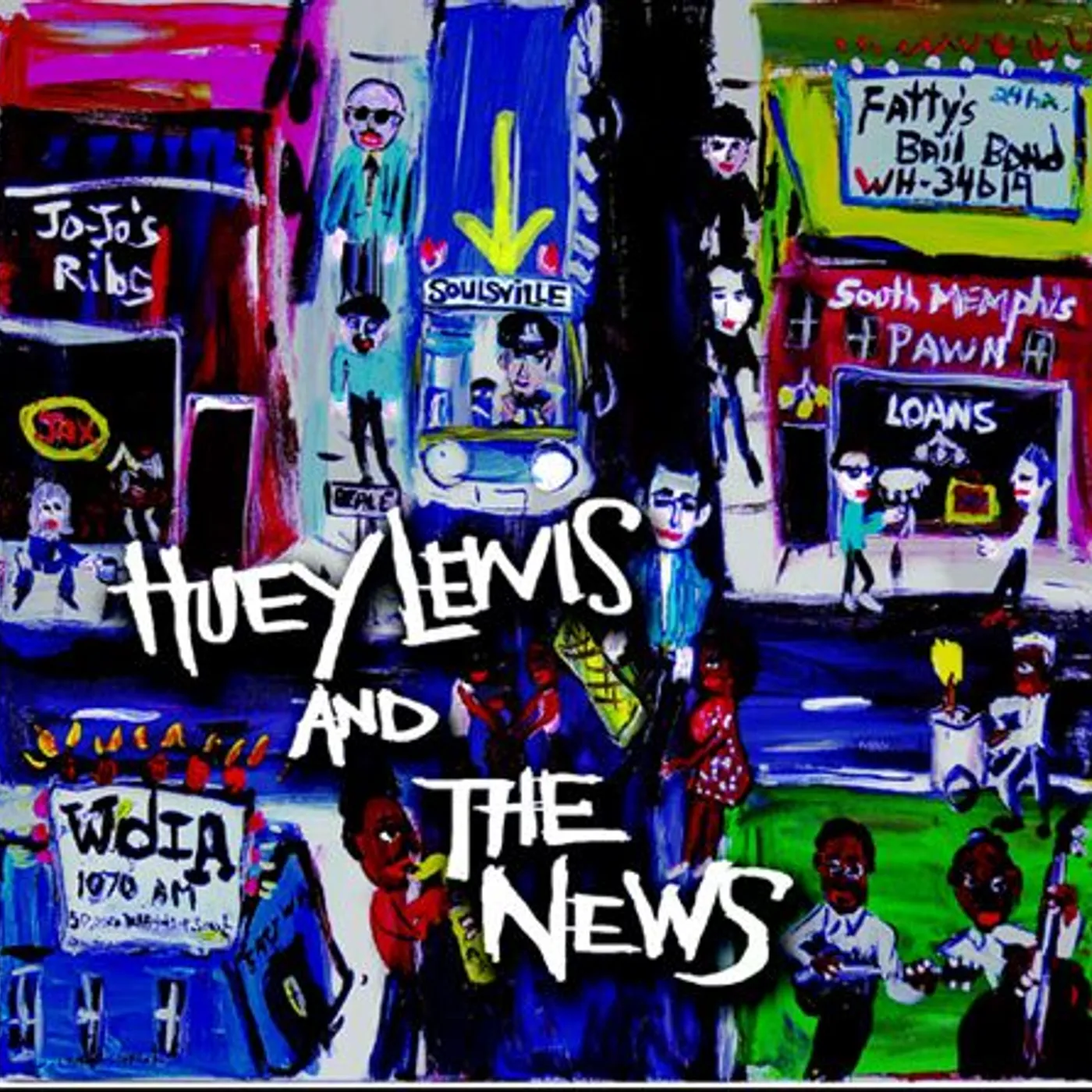 Huey Lewis & The News SOULSVILLE CD