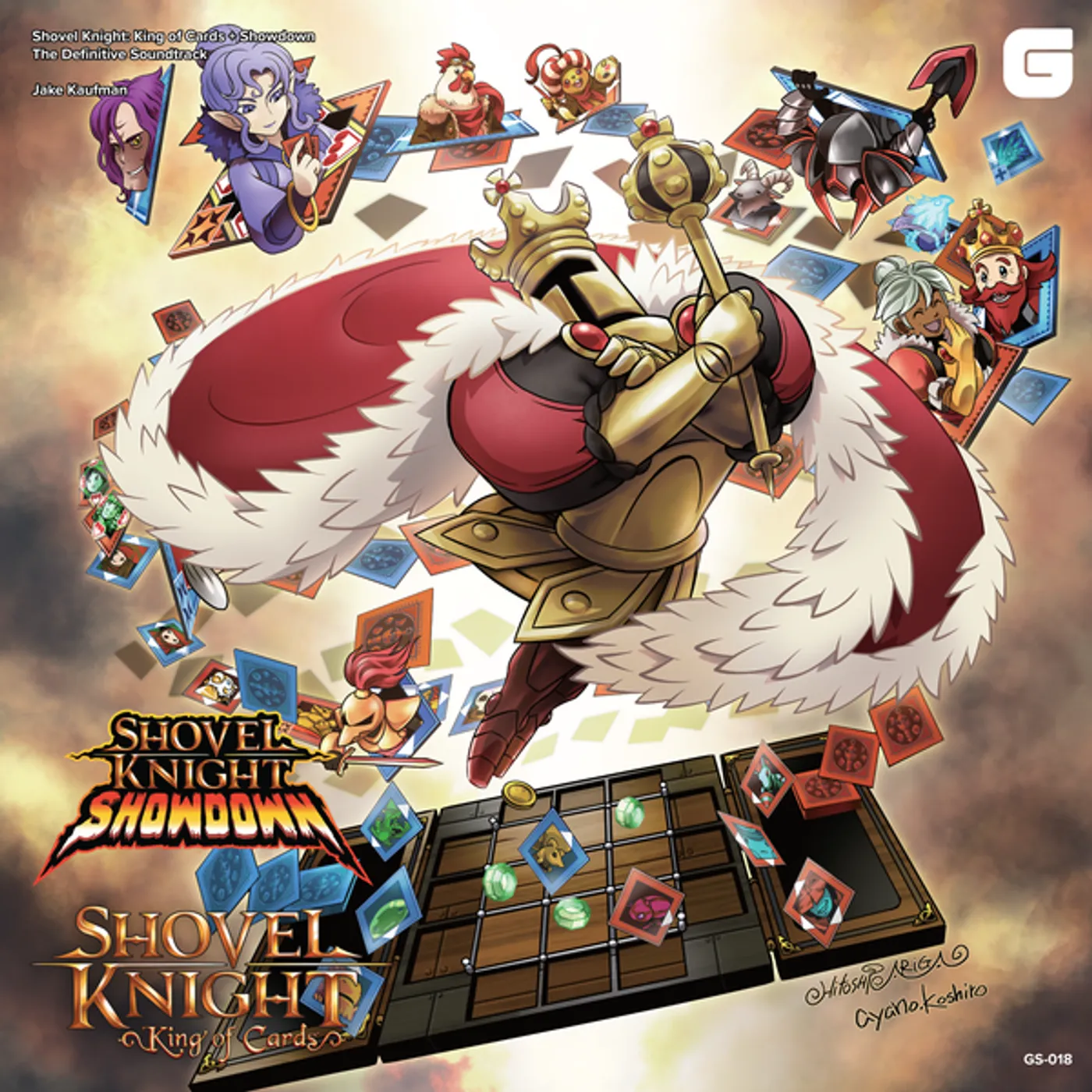 Jake Kaufman SHOVEL KNIGHT: KING OF CARDS + SHOWDOWN - THE Vinyl Record