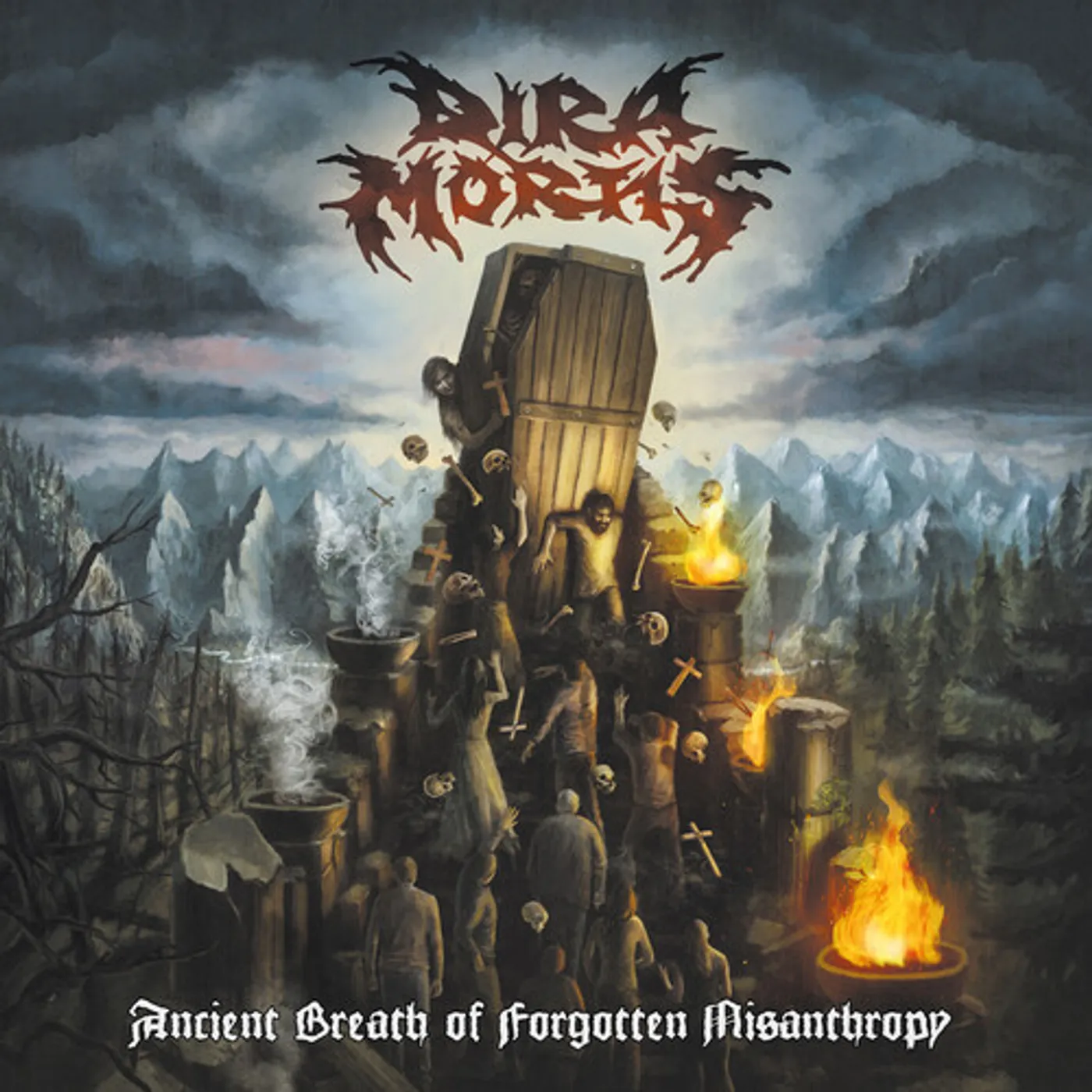 Dira Mortis ANCIENT BREATH OF FORGOTTEN MISANTHROPY CD