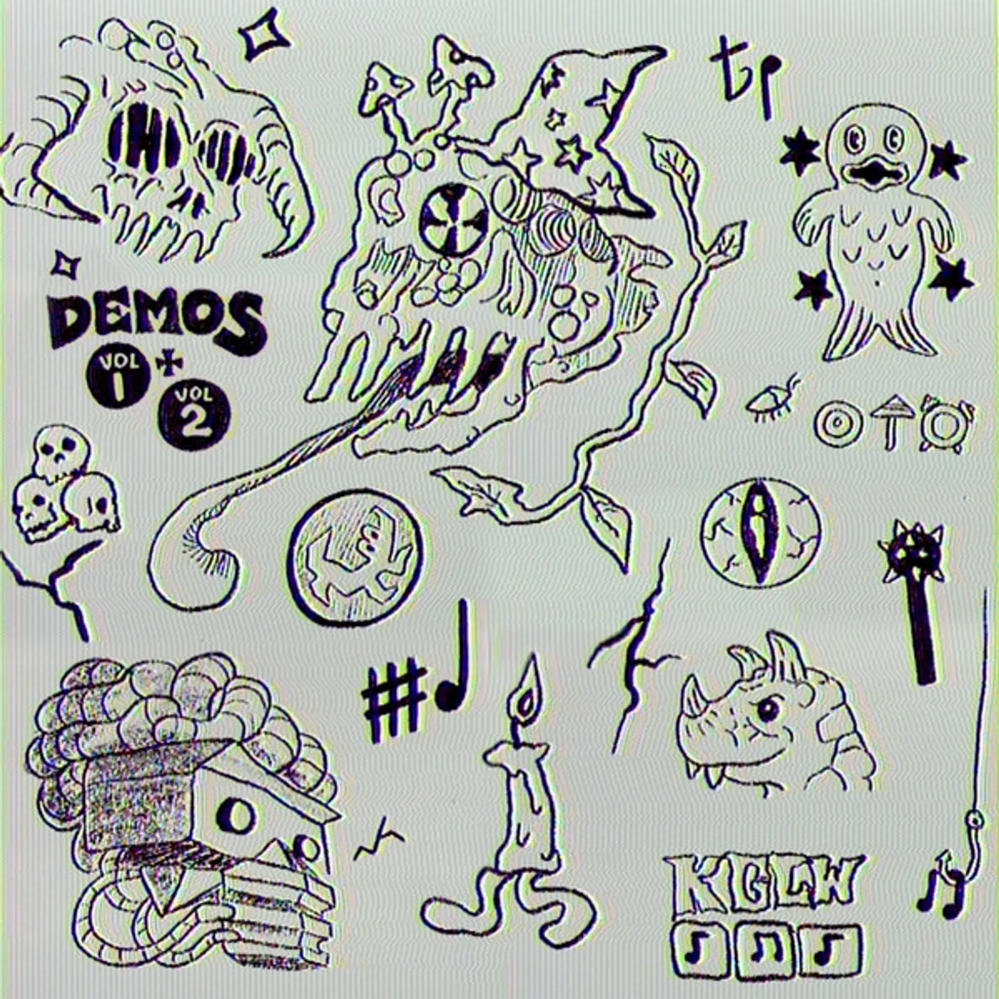 King Gizzard & The Lizard Wizard DEMOS VOL 1 & 2 Vinyl Record