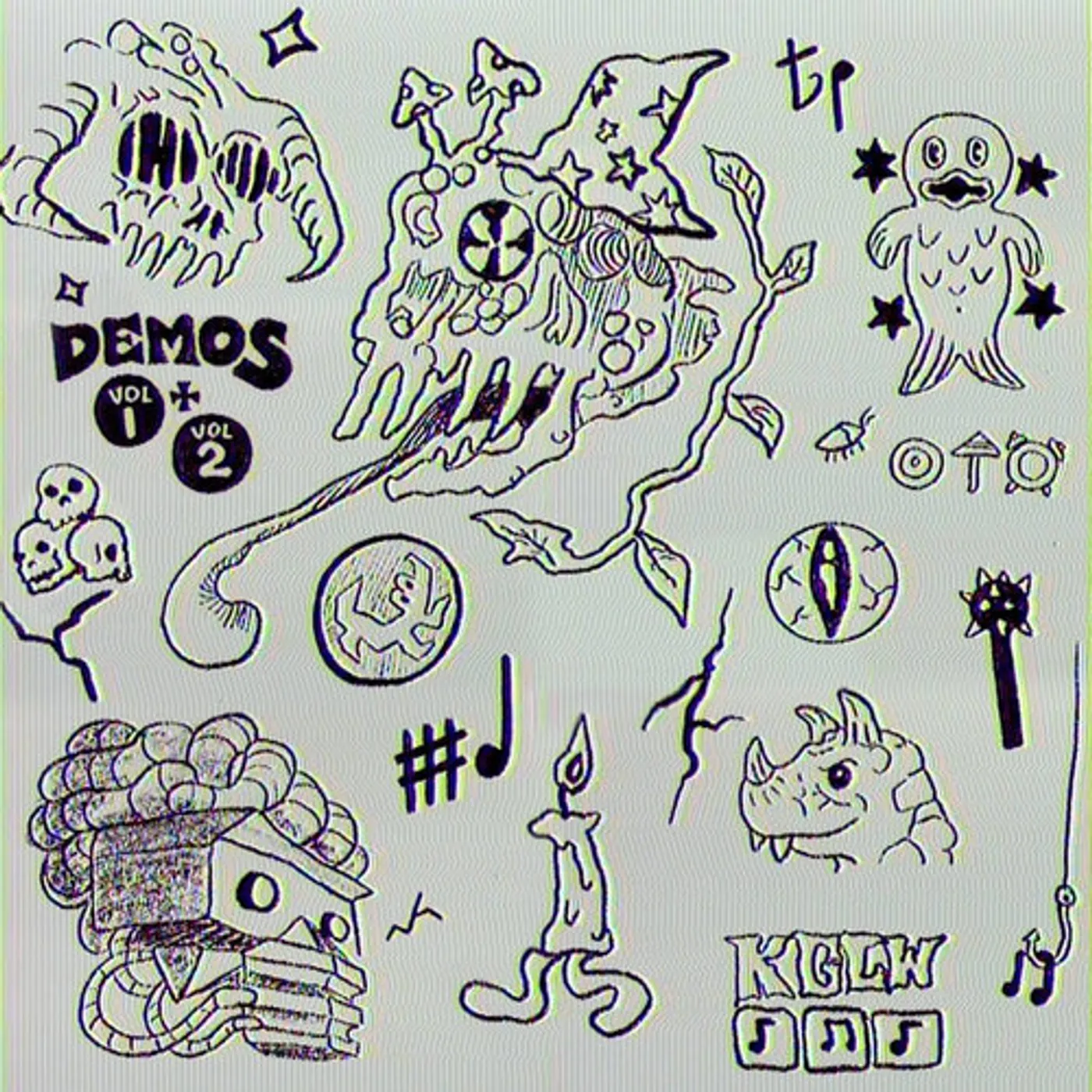 King Gizzard & The Lizard Wizard DEMOS VOL 1 & 2 Vinyl Record