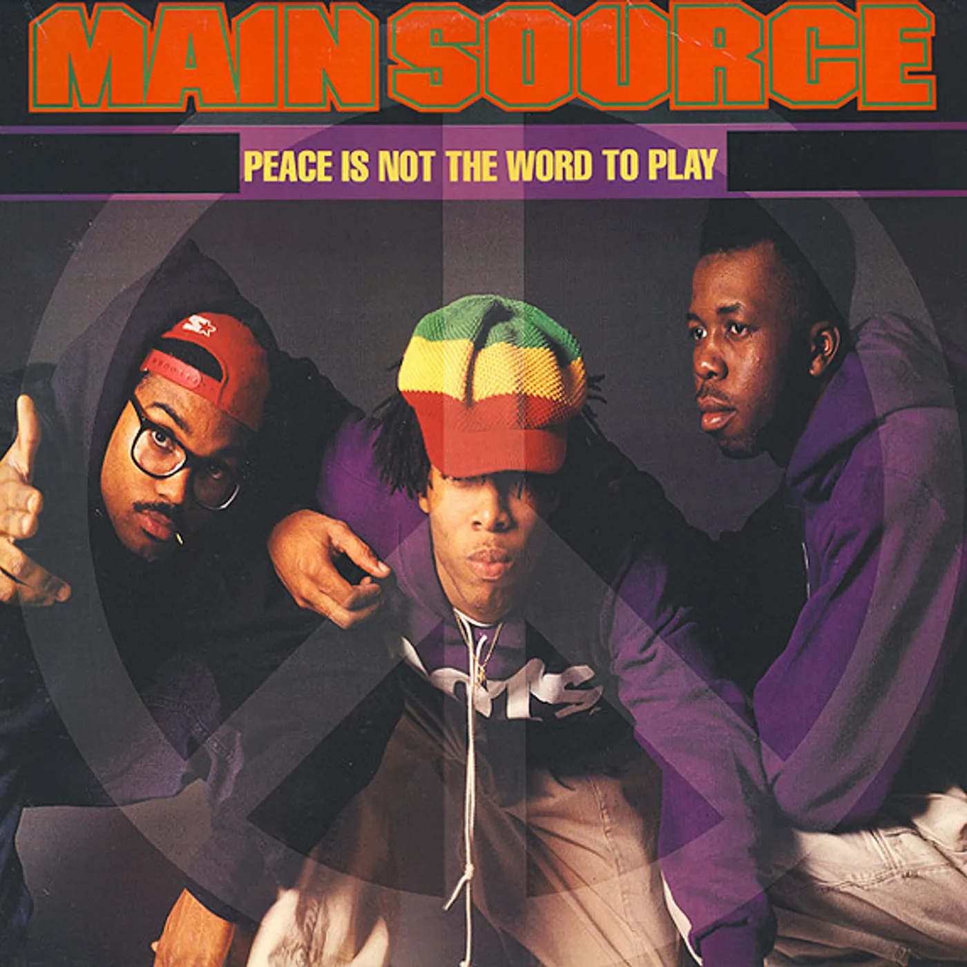 Main Source PEACE IS NOT THE WORD TO PLAY (REMIX) / PEACE IS Vinyl Record