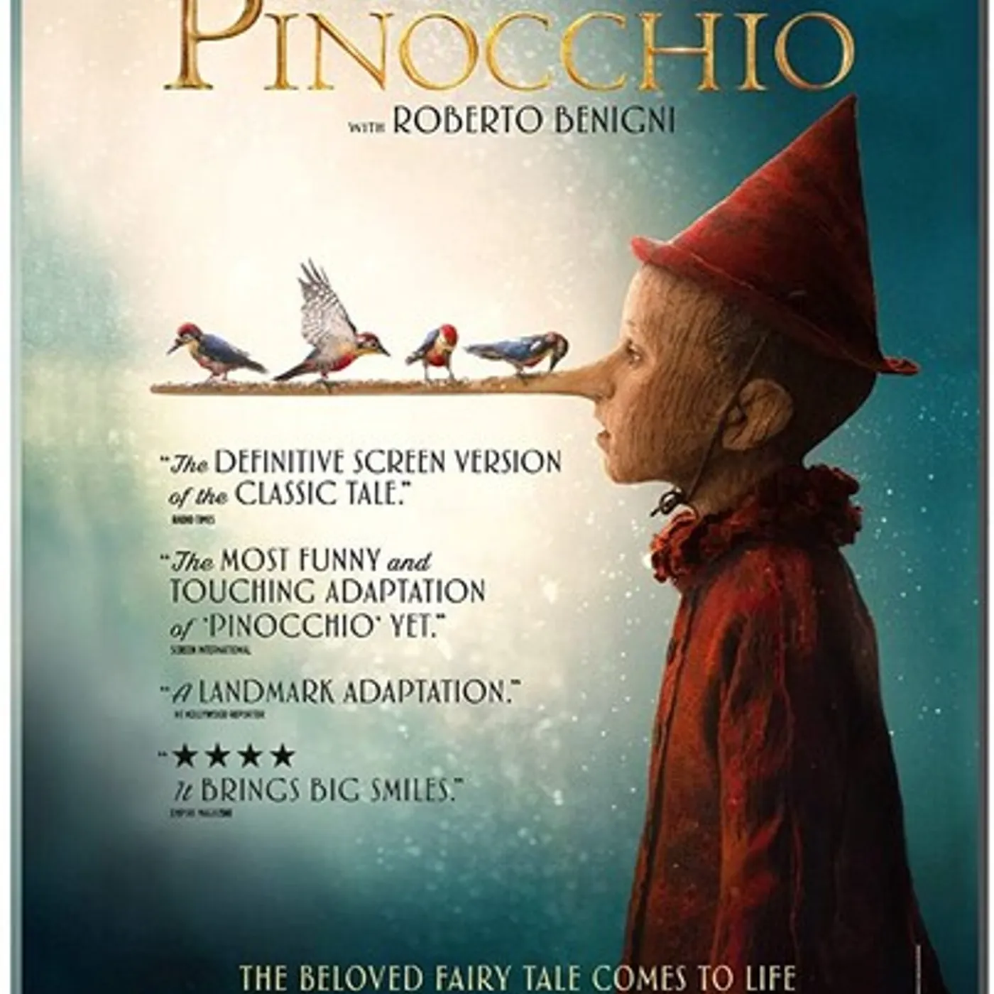 PINOCCHIO (2019) Blu-ray
