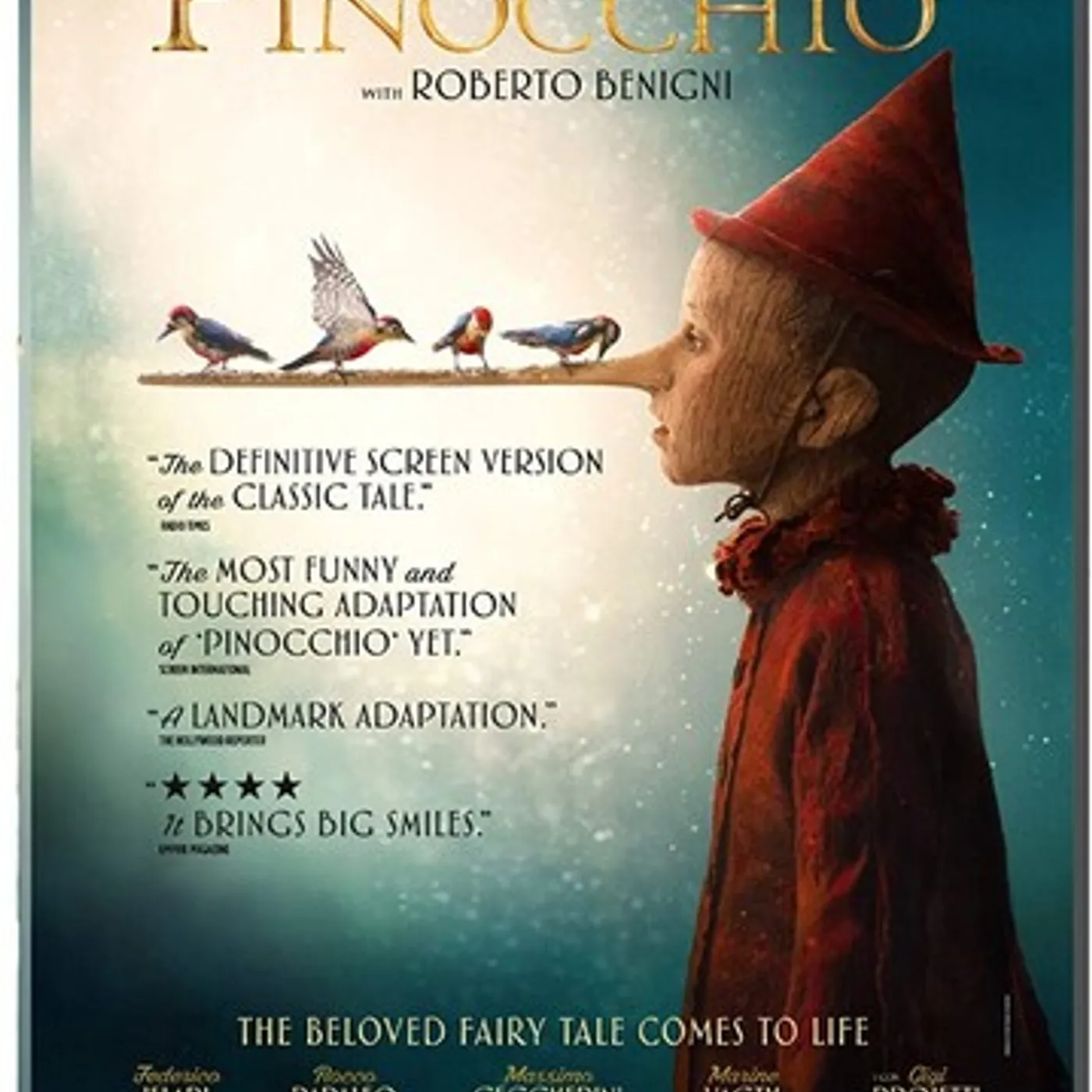 PINOCCHIO (2019) DVD