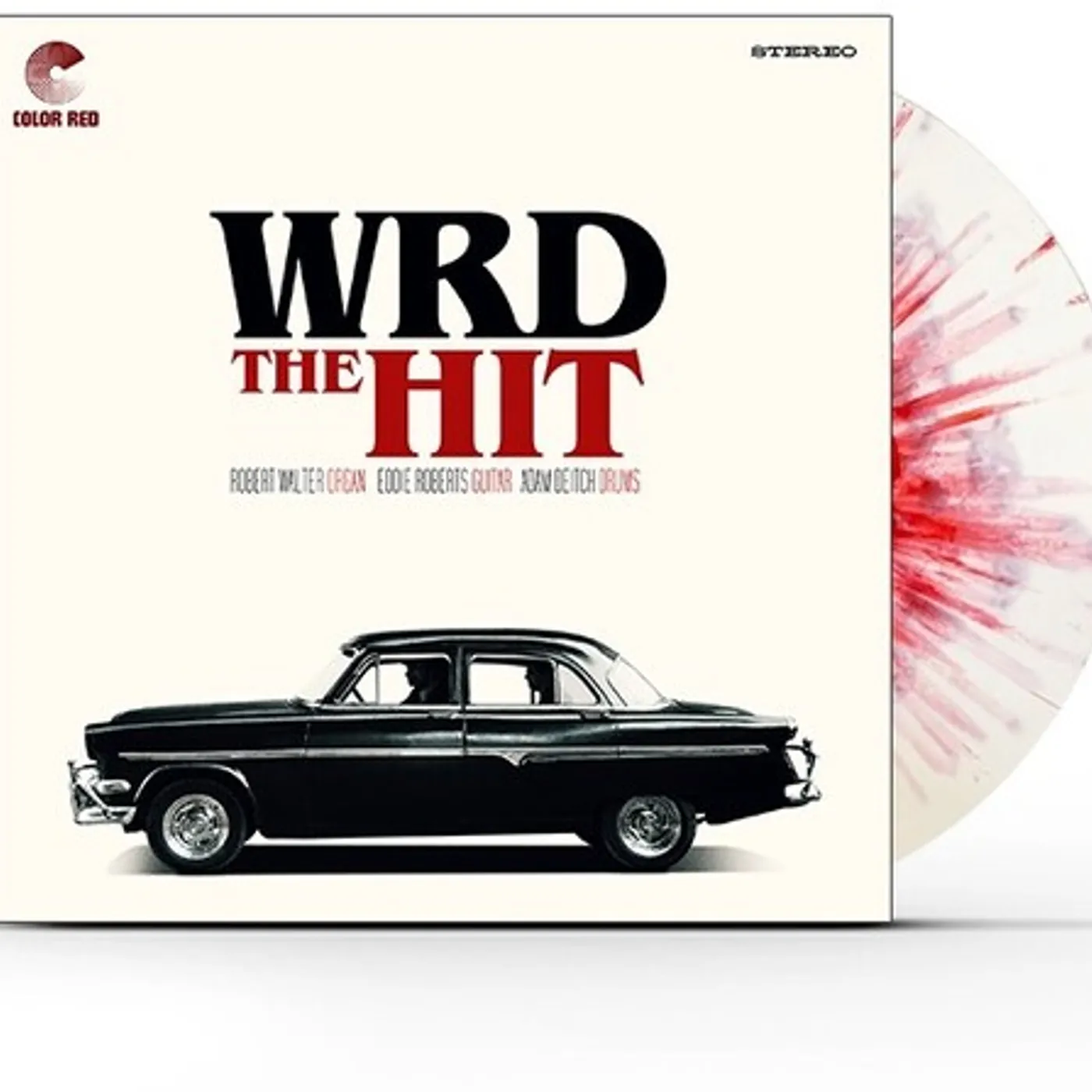 WRD Trio HIT (WHITE BLOOD-SPLETTER VINYL) Vinyl Record