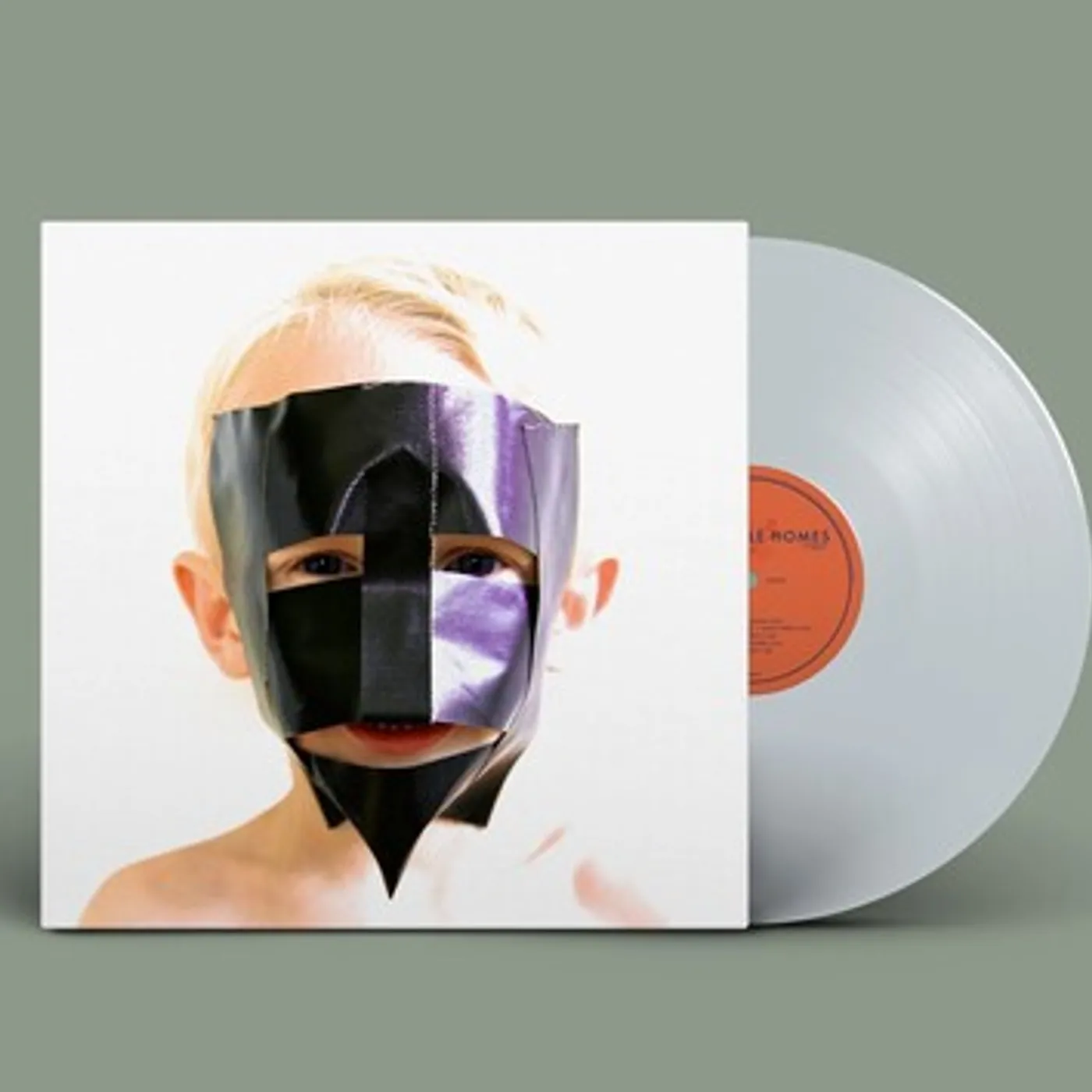 The Mobile Homes TRIGGER (TRANSPARENT WHITE VINYL) Vinyl Record