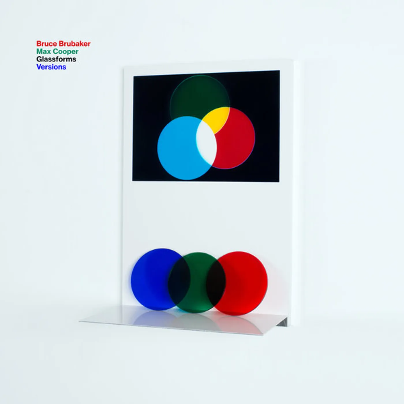 Bruce Brubaker & Max Cooper GLASSFORMS VERSIONS Vinyl Record