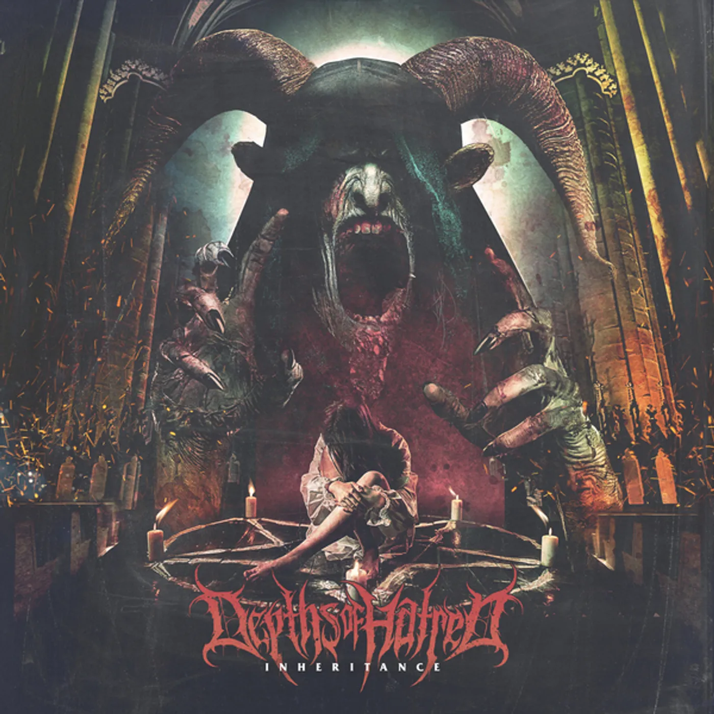 Depths of Hatred Inheritance Vinyl Record