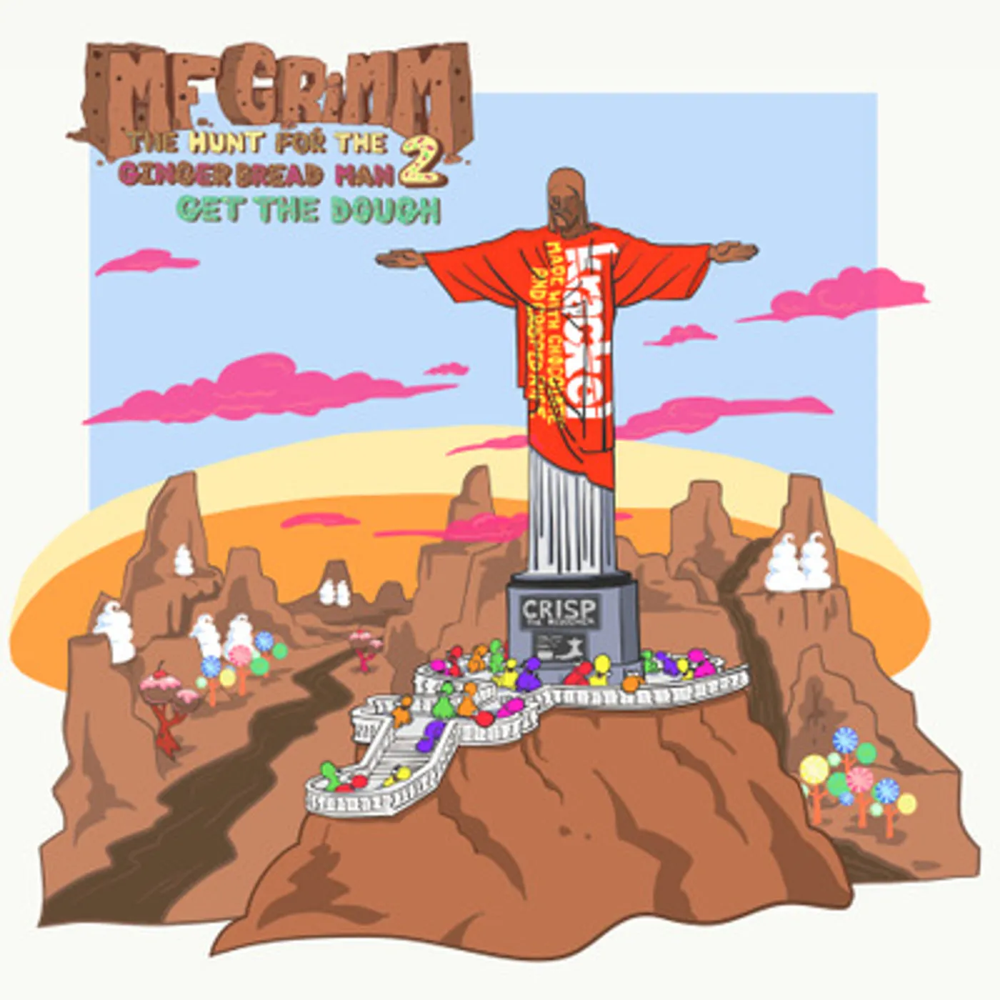 MF Grimm HUNT FOR THE GINGERBREAD MAN 2: THE DOUGH (2LP) Vinyl Record