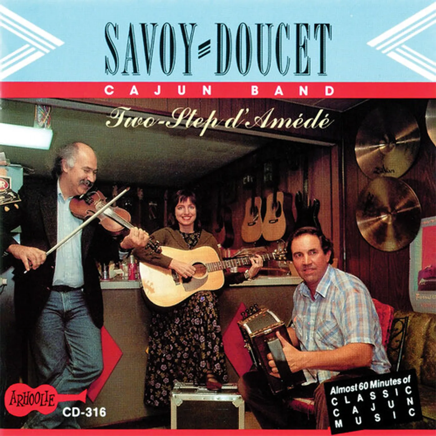 Marc Savoy and Michael Doucet TWO-STEP D'AMEDE CD