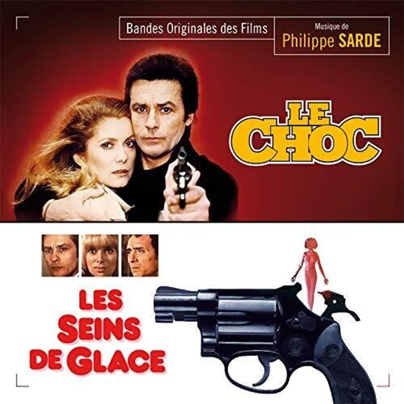 Philippe Sarde LE CHOC / LES SEINS DE GLACE / Original Soundtrack CD