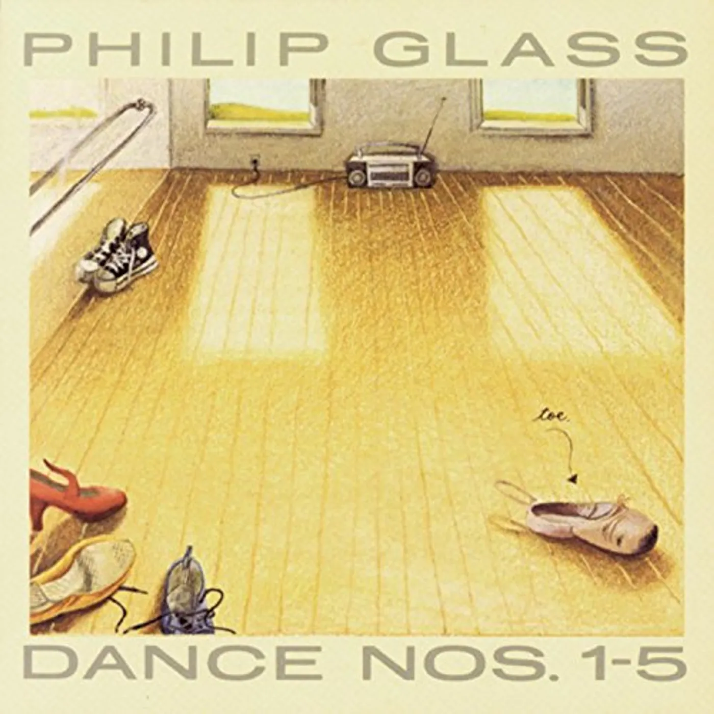 Philip Glass DANCE NOS. 1-5 (3LP/180G/DELUXE/PBC JACKET) Vinyl Record