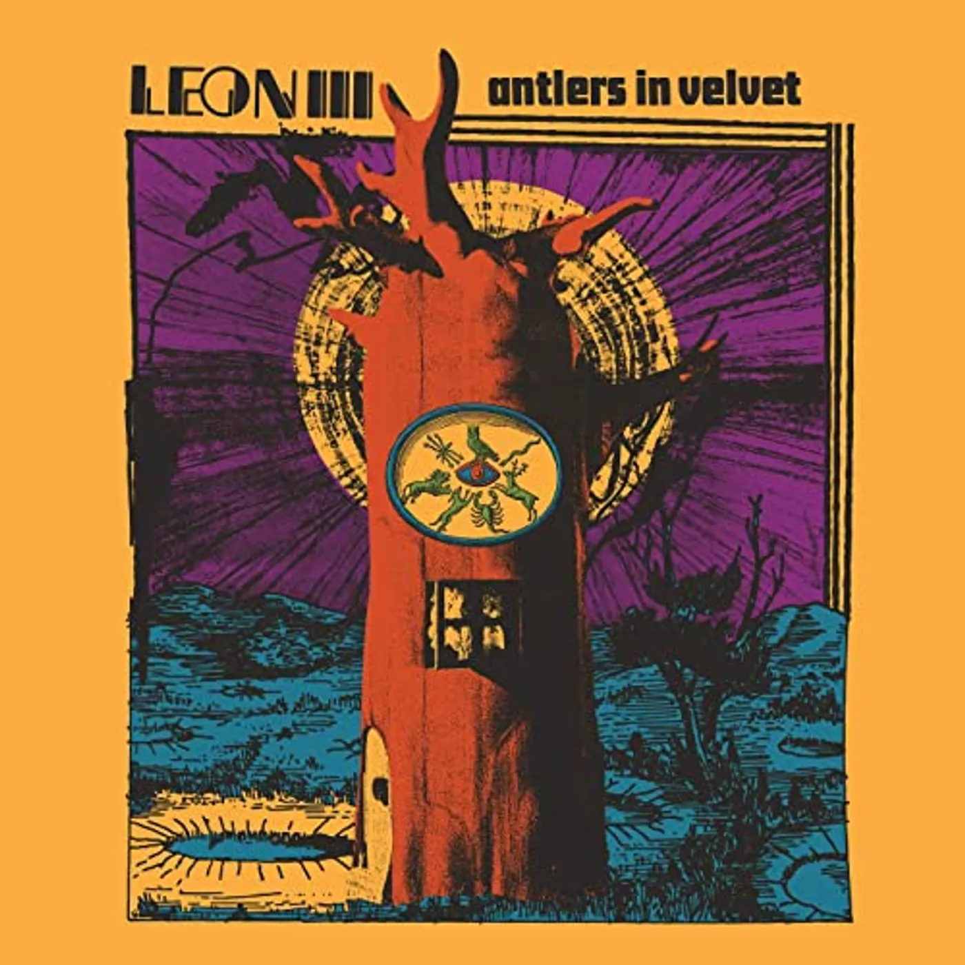 Leon III Antlers in Velvet Vinyl Record