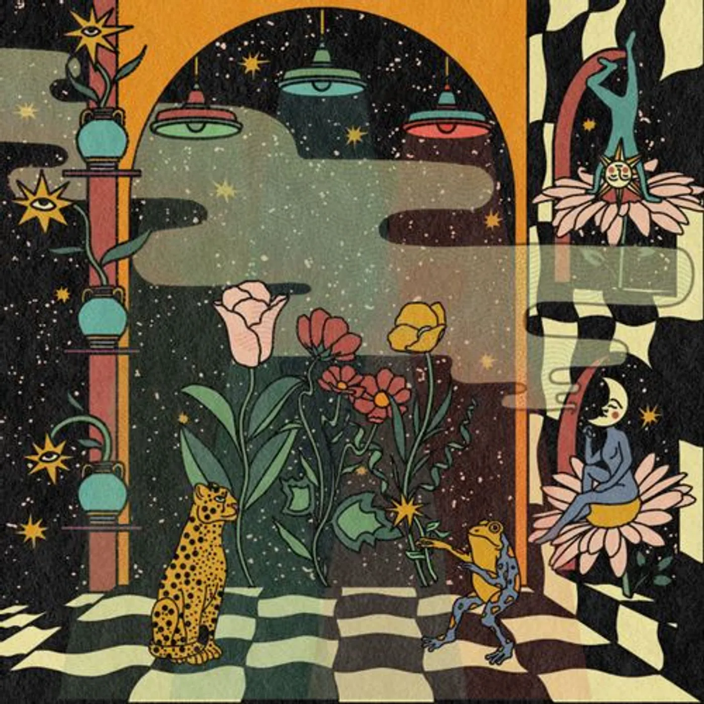 Ryley Walker / Kikagaku Moyo Deep Fried Grandeur Vinyl Record